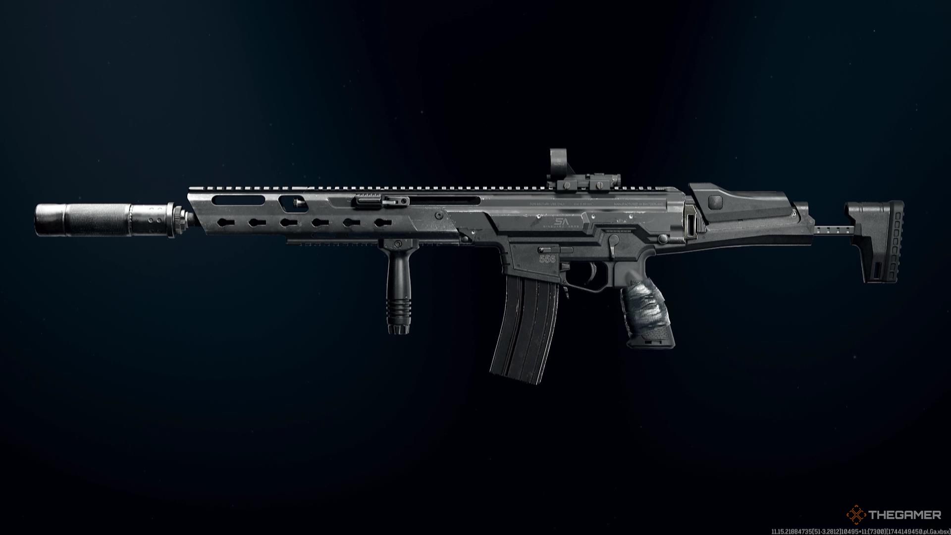 Kilo 141 در صفحه انتخاب سلاح در Call of Duty Warzone.