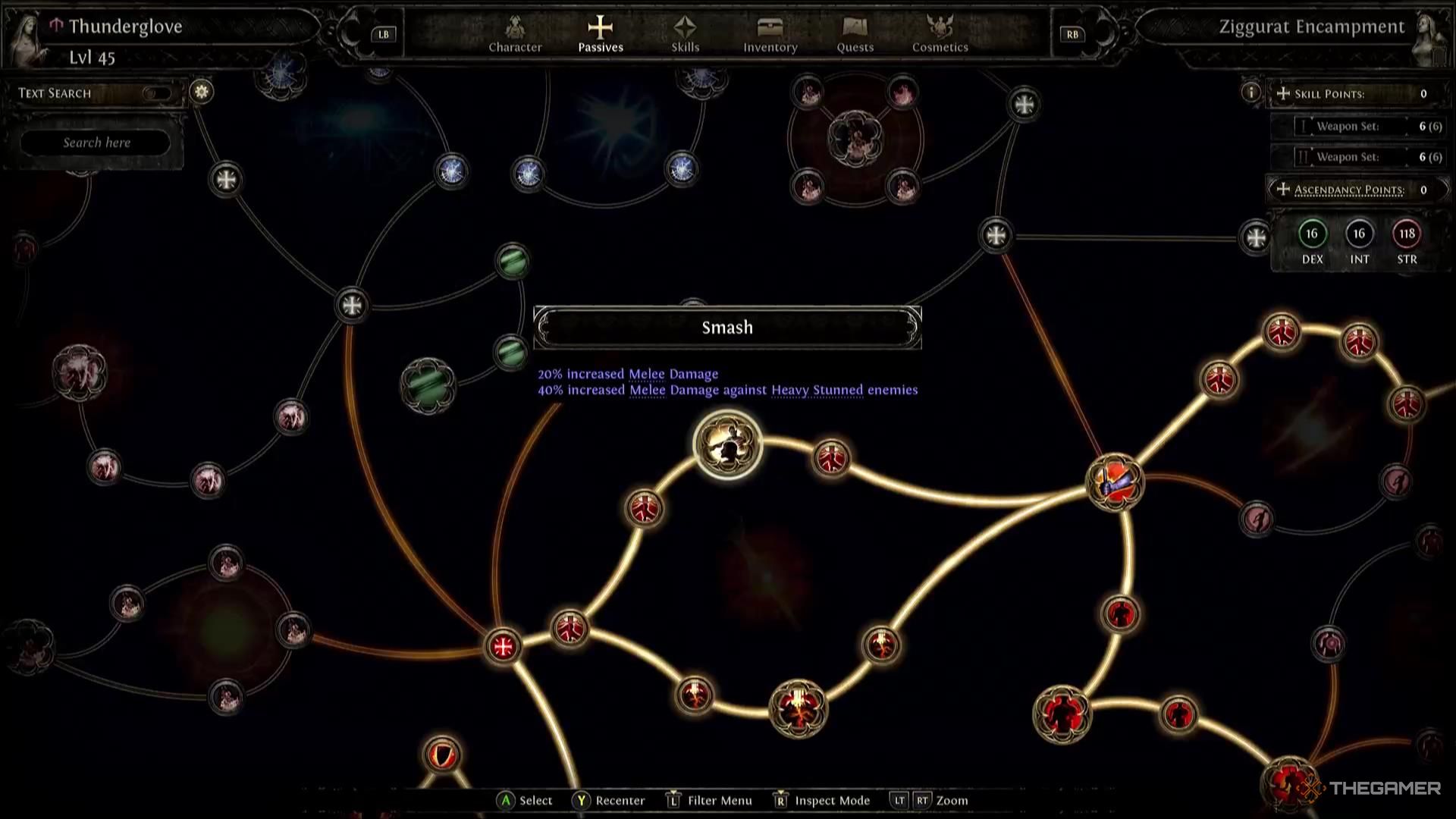 Breaking in the path of exile 2 passive skills.