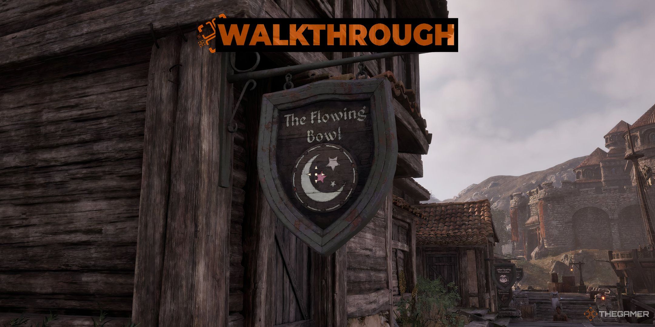 The Flowing Bowl Inn in Oblivion Remastered.