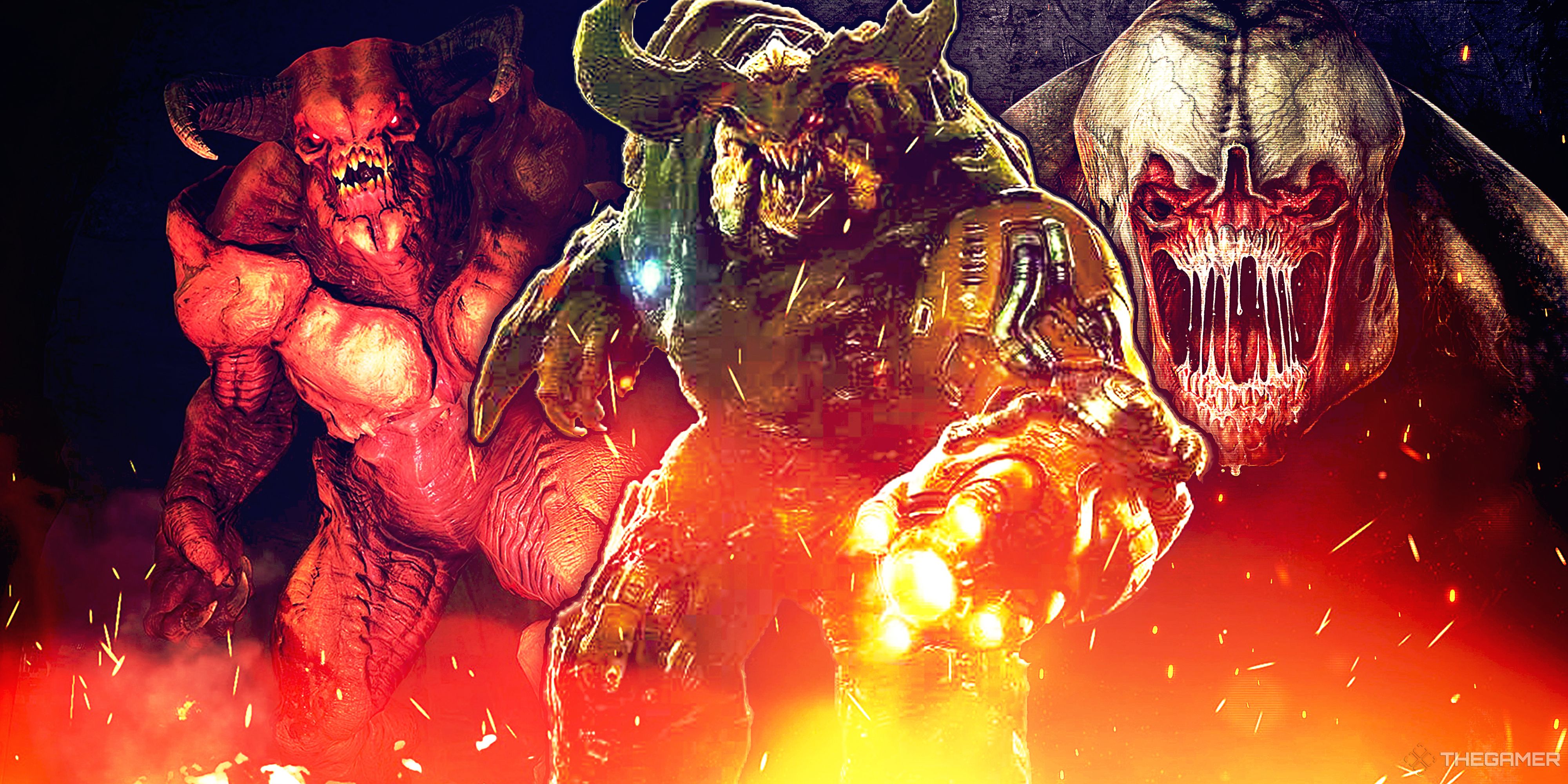 Doom 2016, Doom VFR and Doom 3 VR Edition.