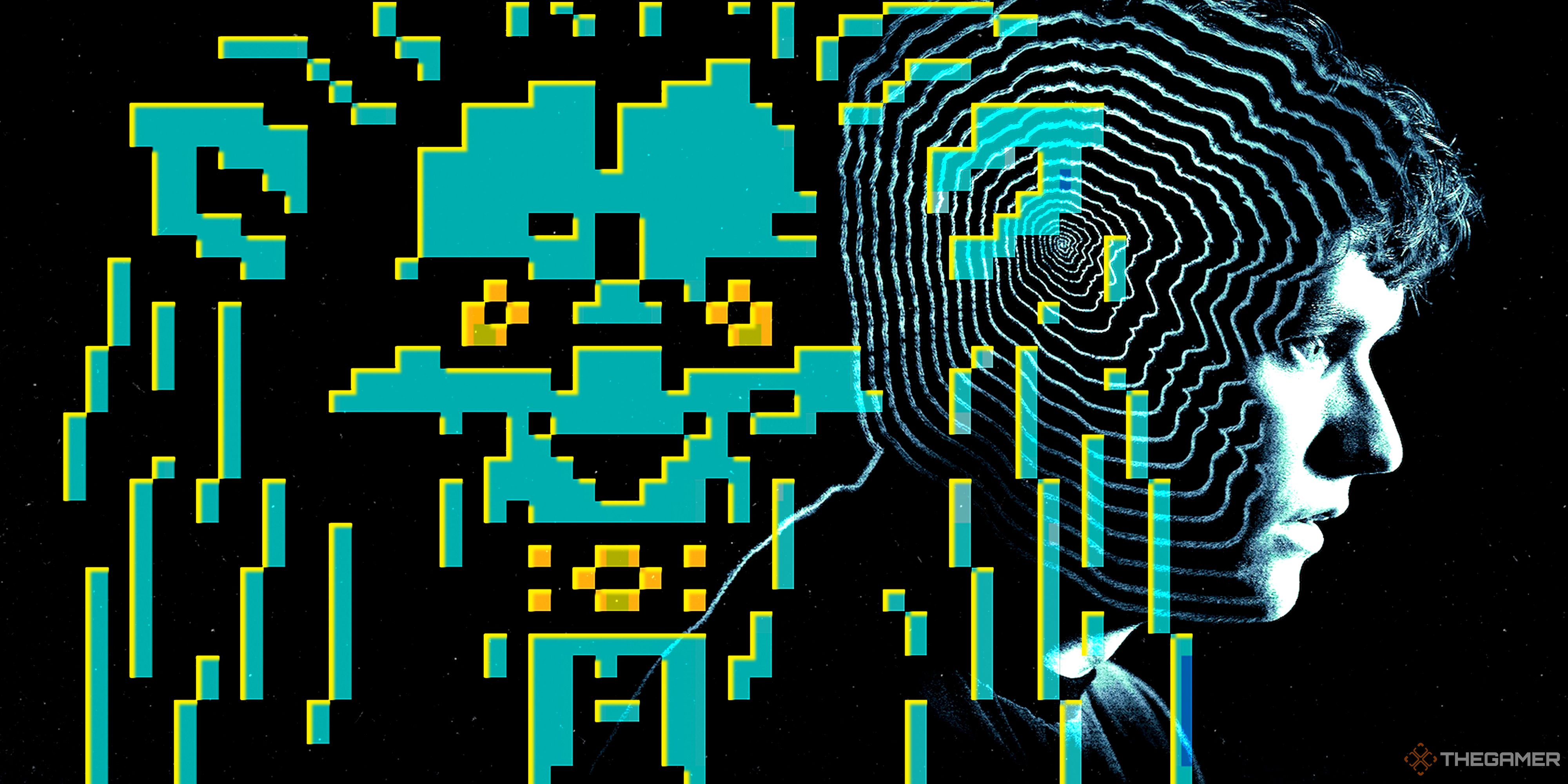 Netflix's Black Mirror's World Game's Spiral Image: Bundershinch and Fuan White Head's key art.
