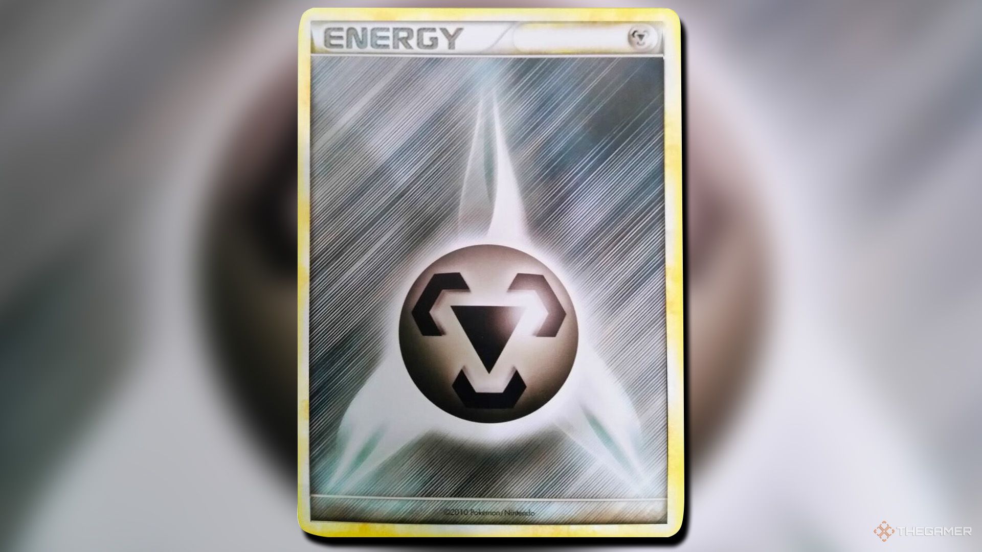 2010 بدون تعداد HGSS به سبک HGSS کارت انرژی اصلی فلزی غیر هولو از Pokemon TCG.