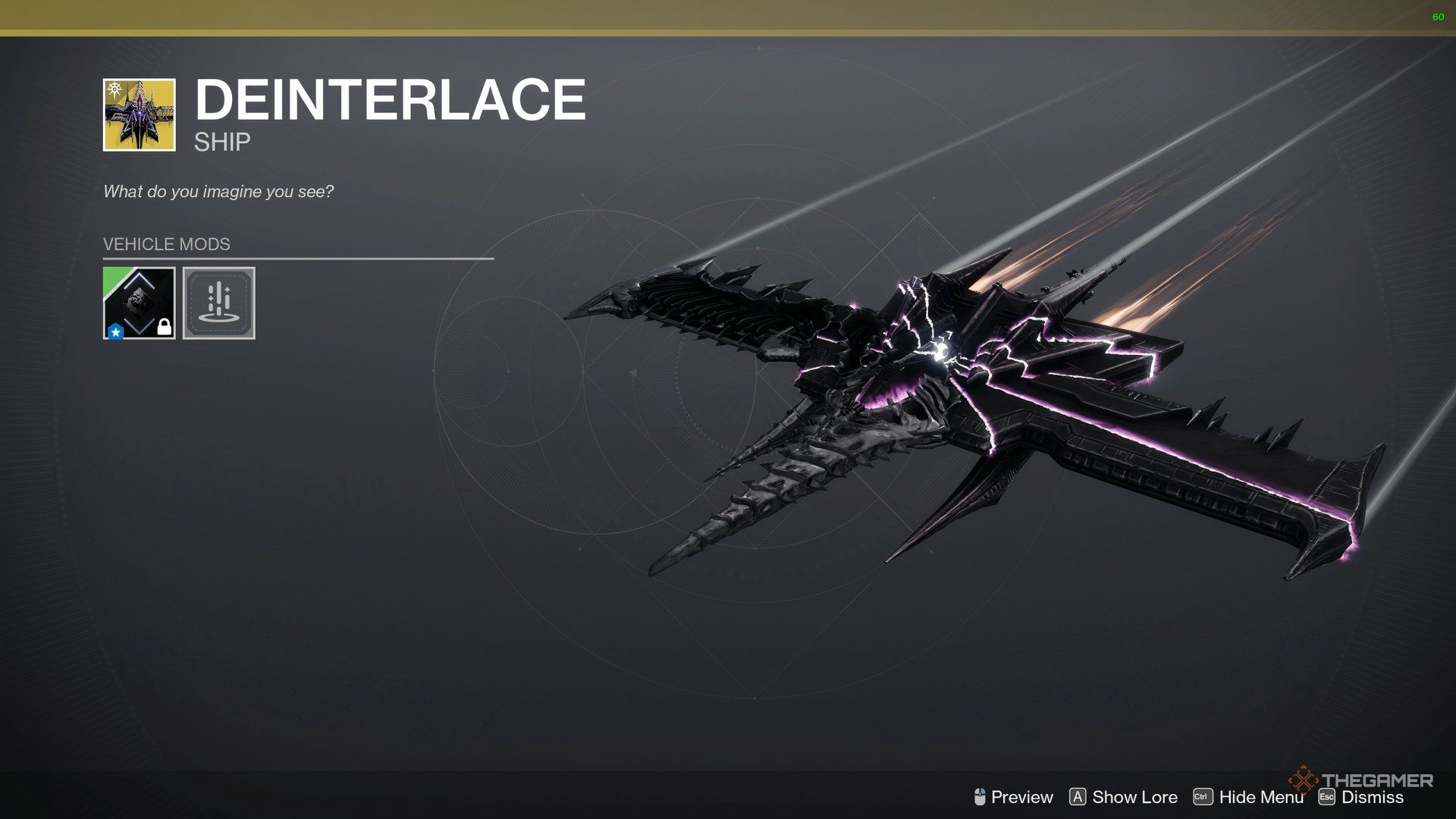 مروری بر Deinterlace ، یک کشتی عجیب و غریب که می توانید از حل پازل شطرنج بازی Endgame در Destiny 2: Heresy دریافت کنید.
