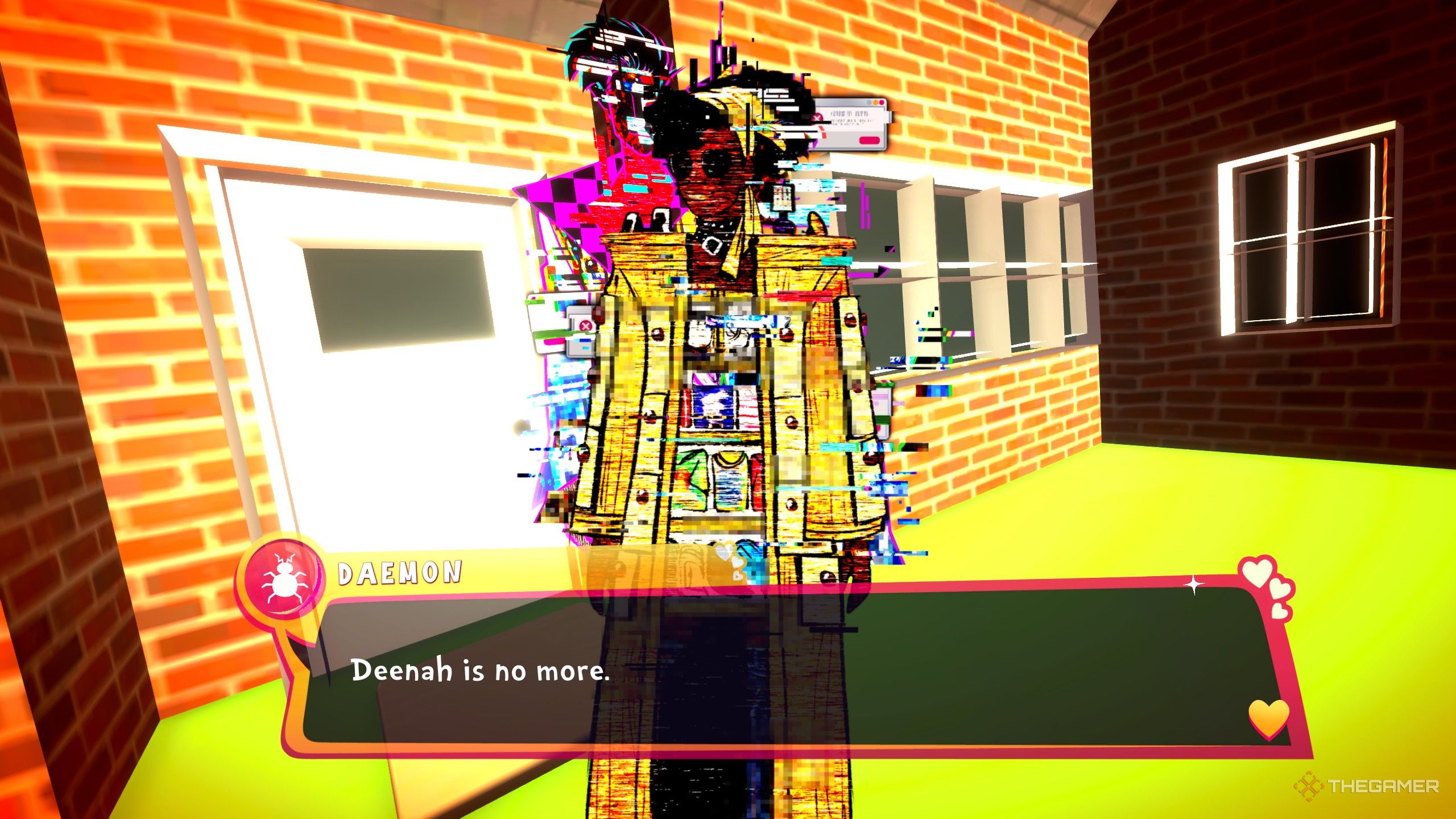 The daemon behind Deenah is no longer" Everything on the date.