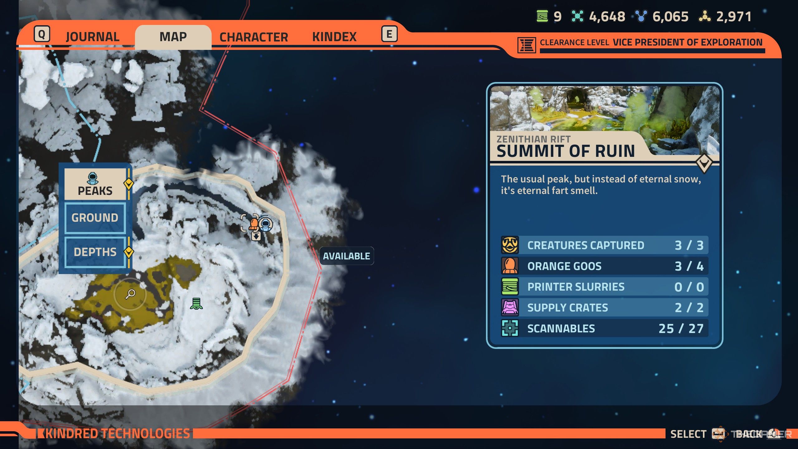 Where To Find Every Orange Goo On Zenithian Rift In Revenge