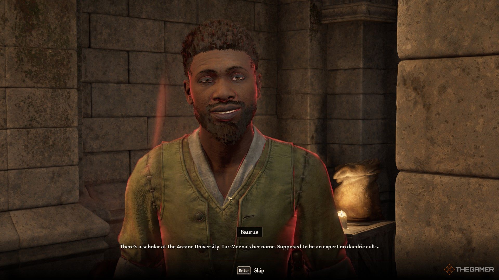 Boris told the player about Tar Mina in Remsted.