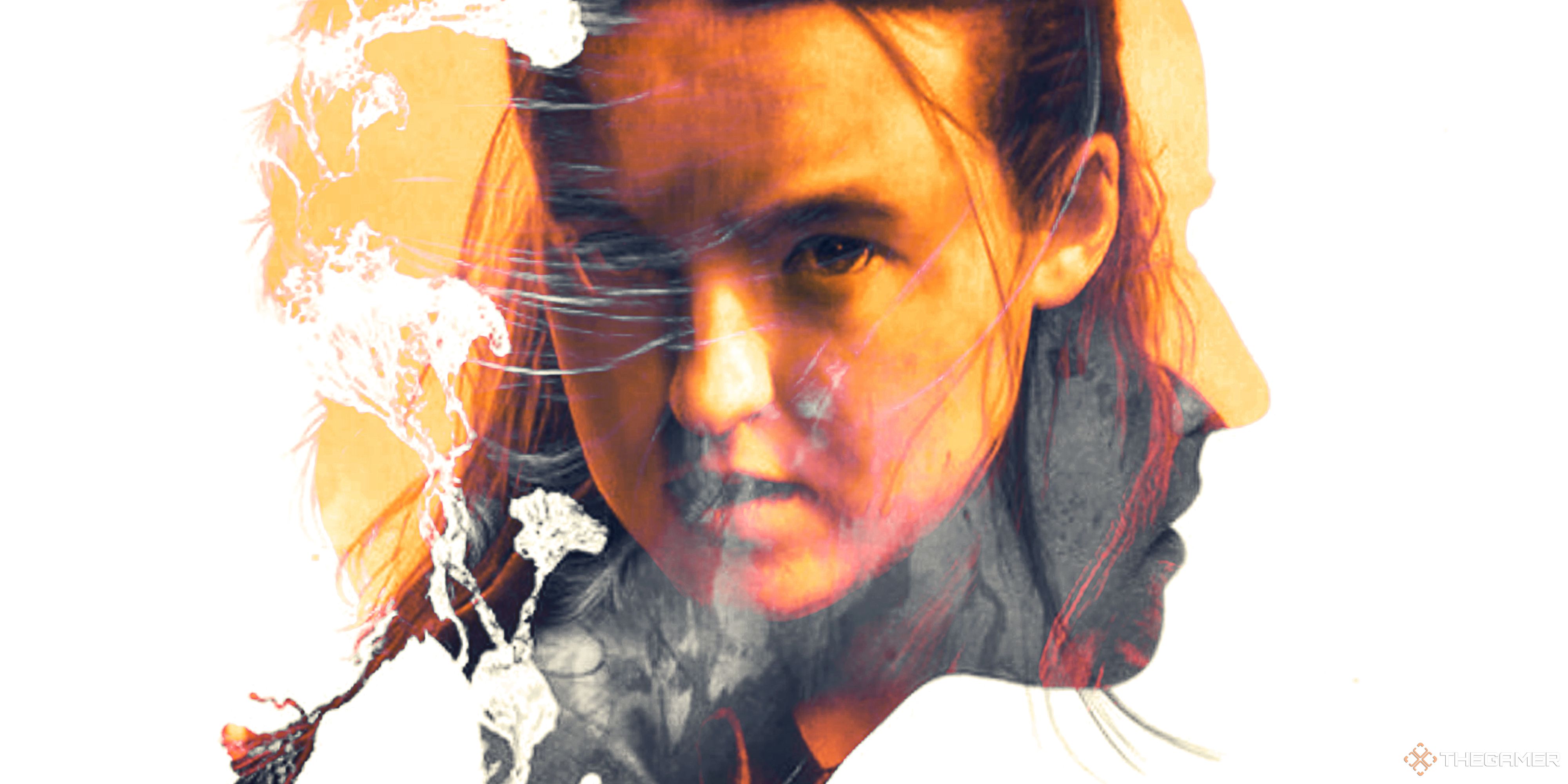 Ellie from The Last of Us Part 2 and HBO's show.