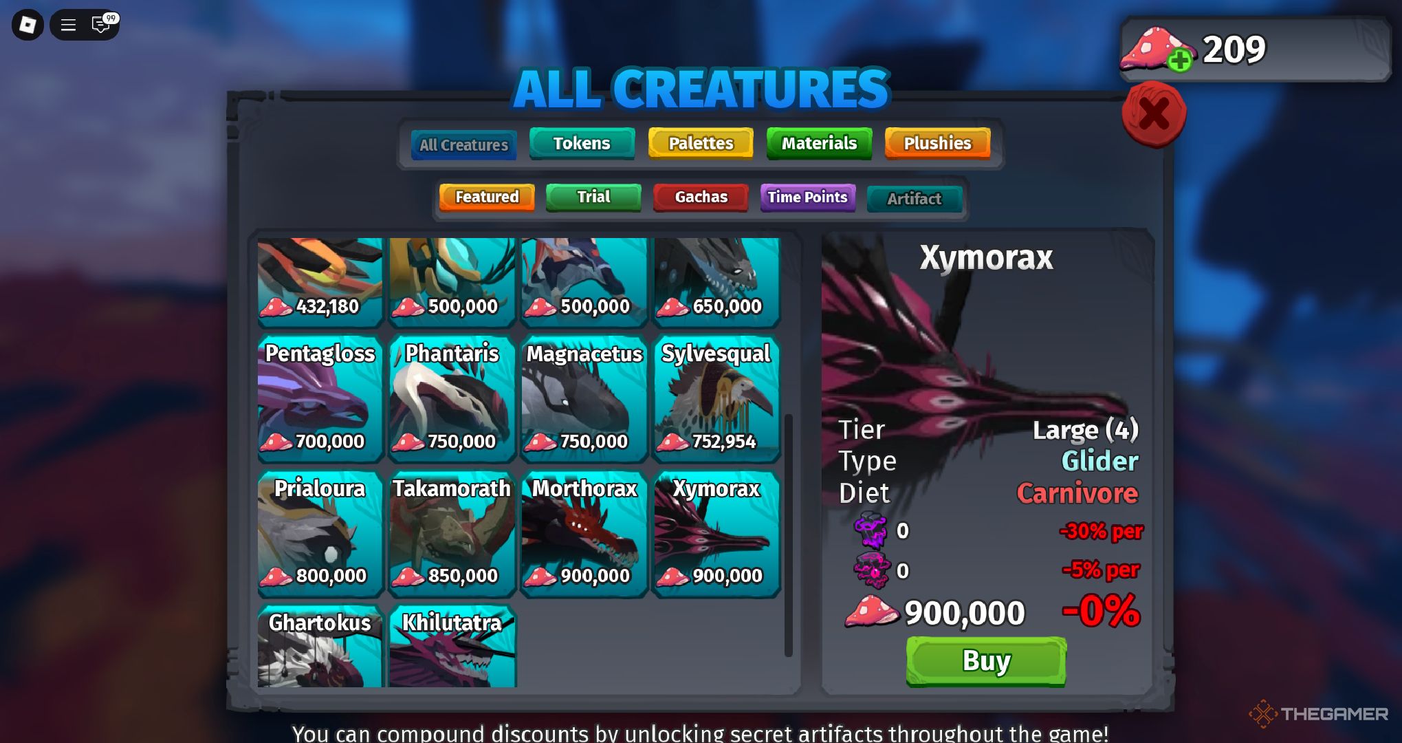 A player who is watching the creature of Sonarya's rublex creatures.