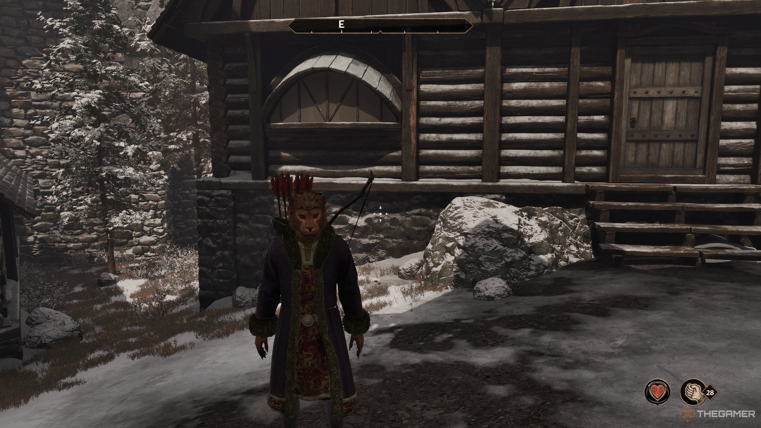 Character dressed for the occasion in Oblivion Remastered.