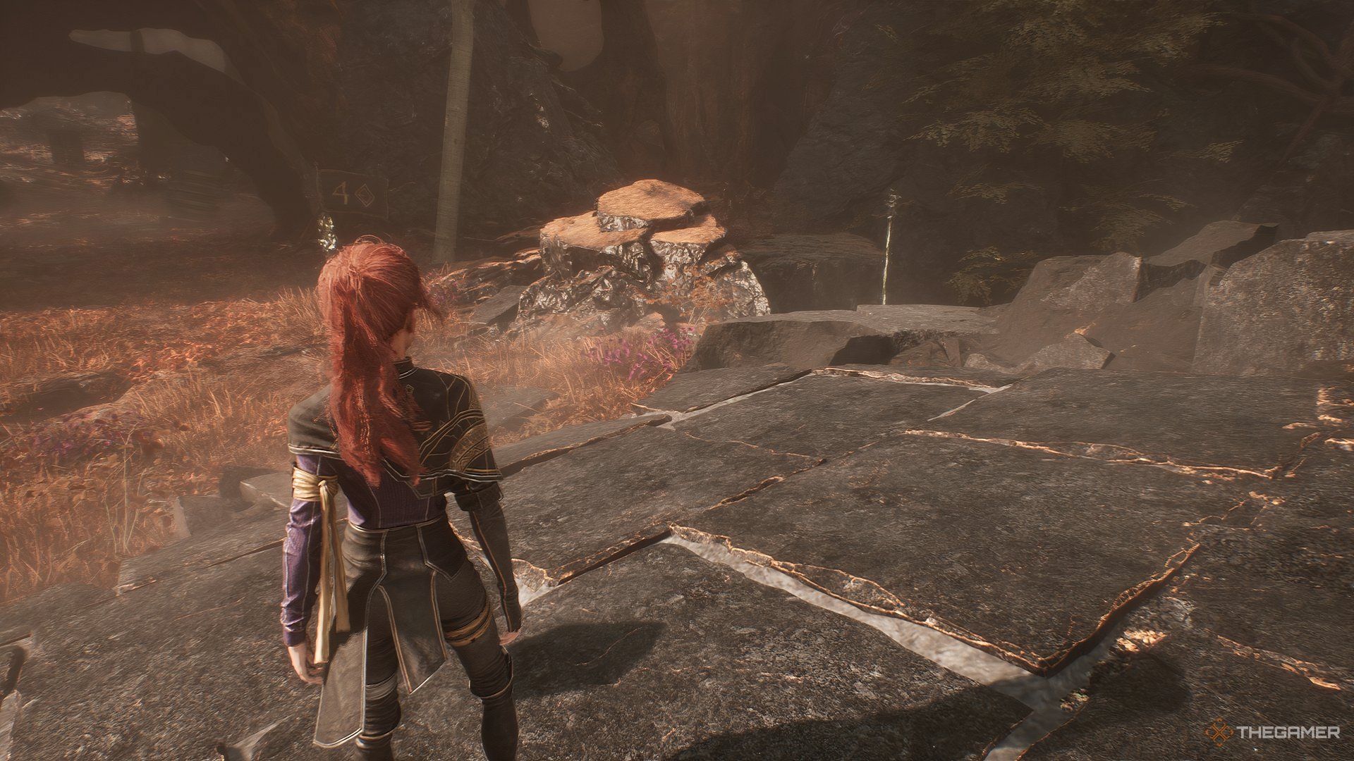 Fair is looking for a rope on a bridge with a campaign point on the left side of the Claire Obassaur campaign 33. 