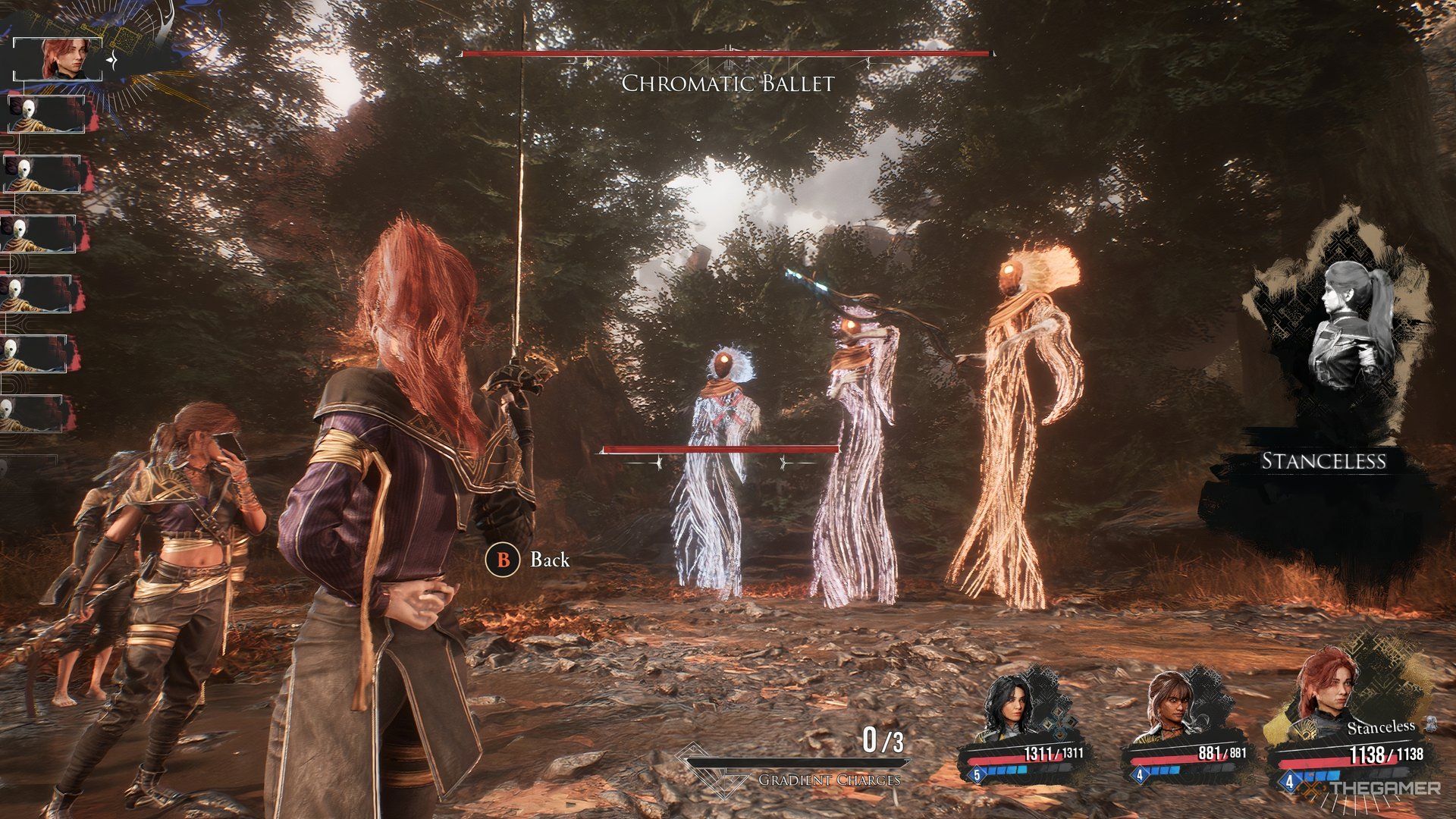 The fair is to use your free purpose attack in Claire Obusker Campaign 33. Three owners of the colorful ballet are floating in front of him.