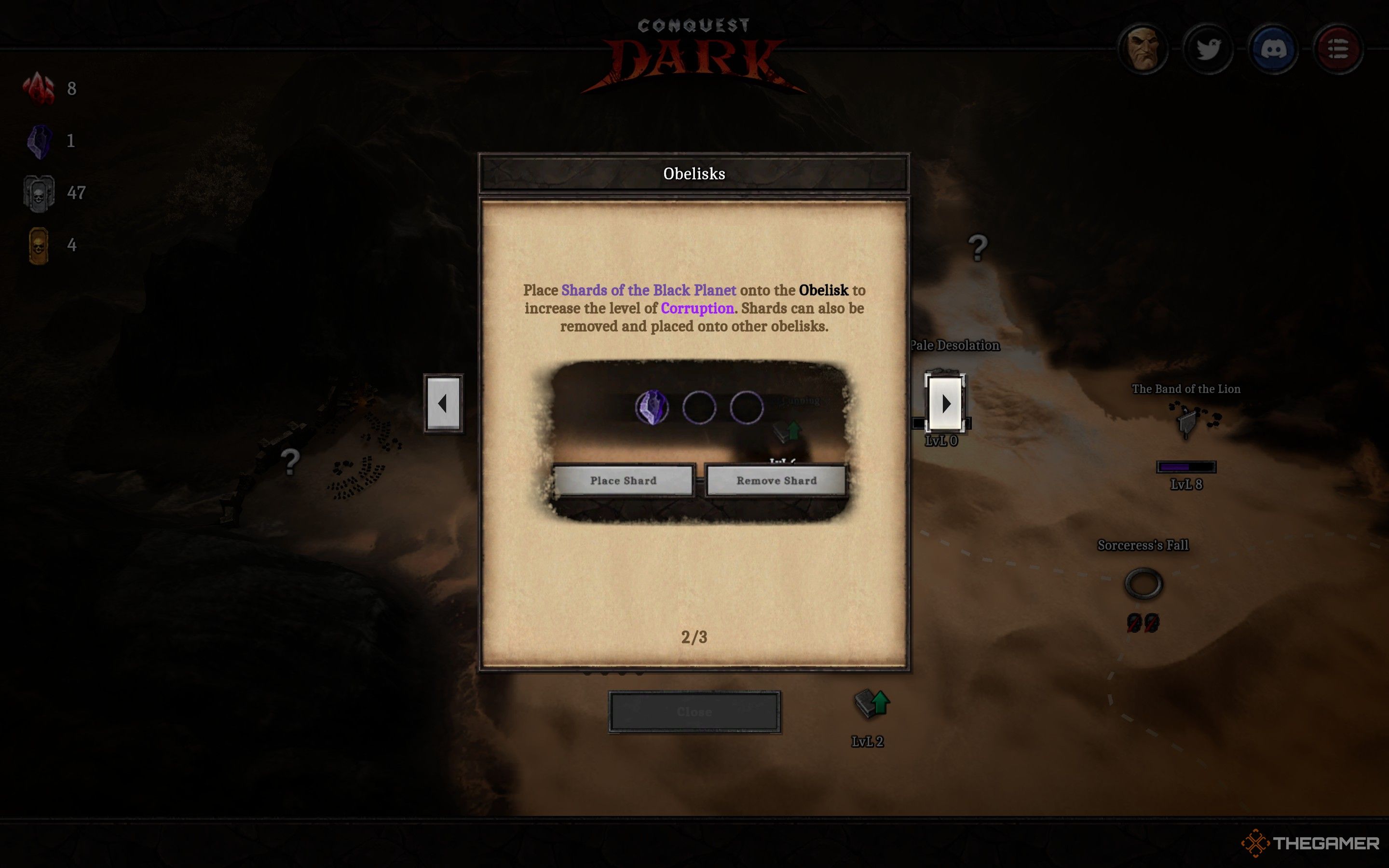 Conquest Dark Shard Of The Black Planet