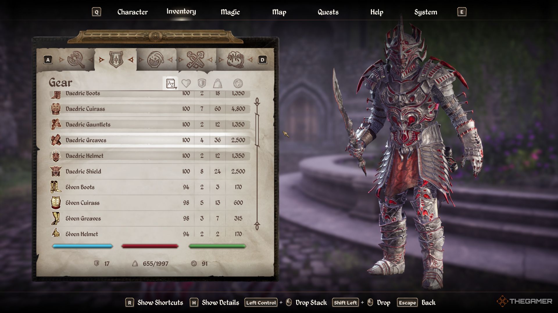 The player's role shows the Dedic Coach in his inventory in the Obayovin Ramsted.