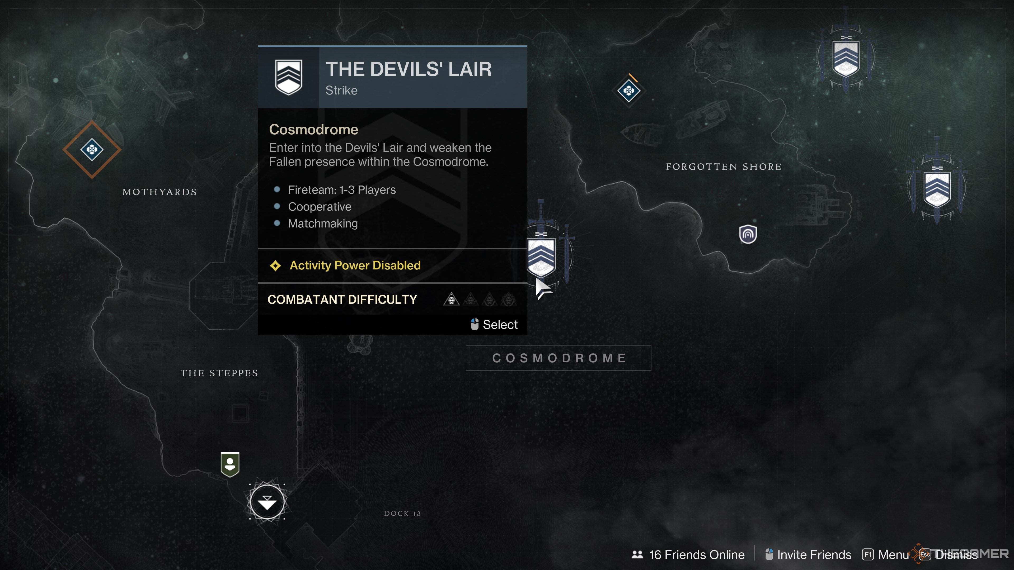 Destiny 2 Devils Lair Node