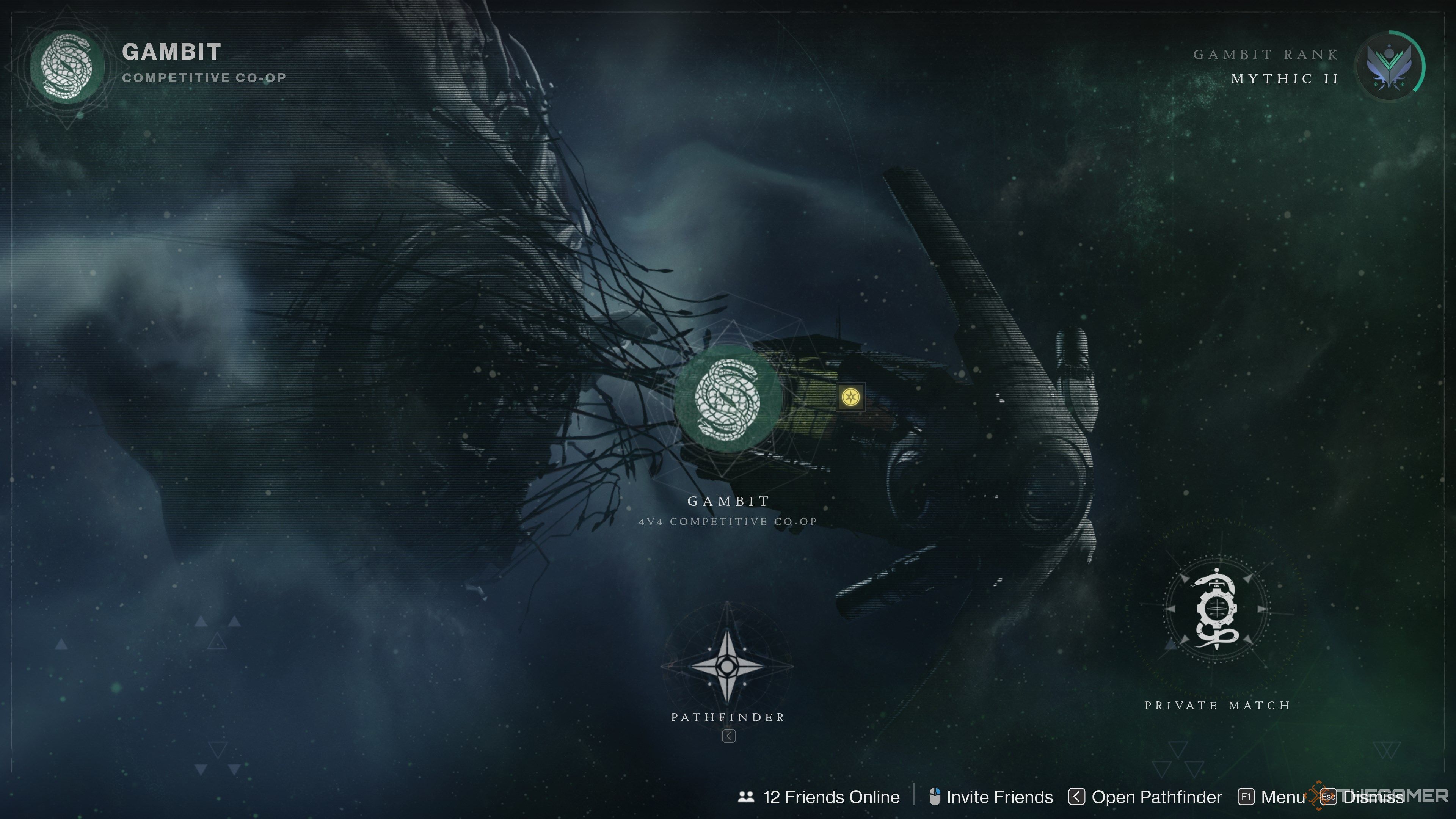 Destiny 2 Gambit Playlist Options