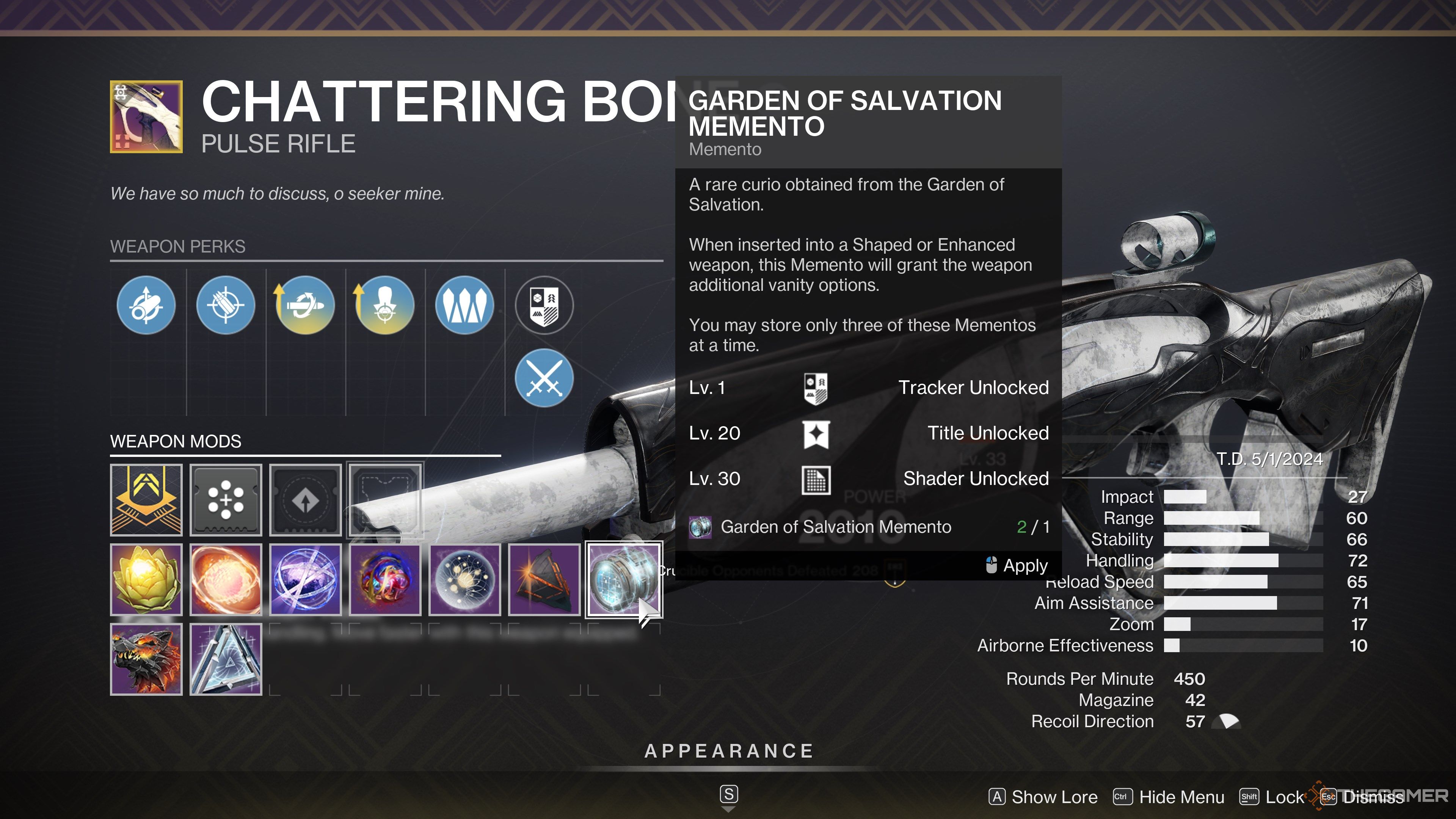 Destiny 2 Memento Preview
