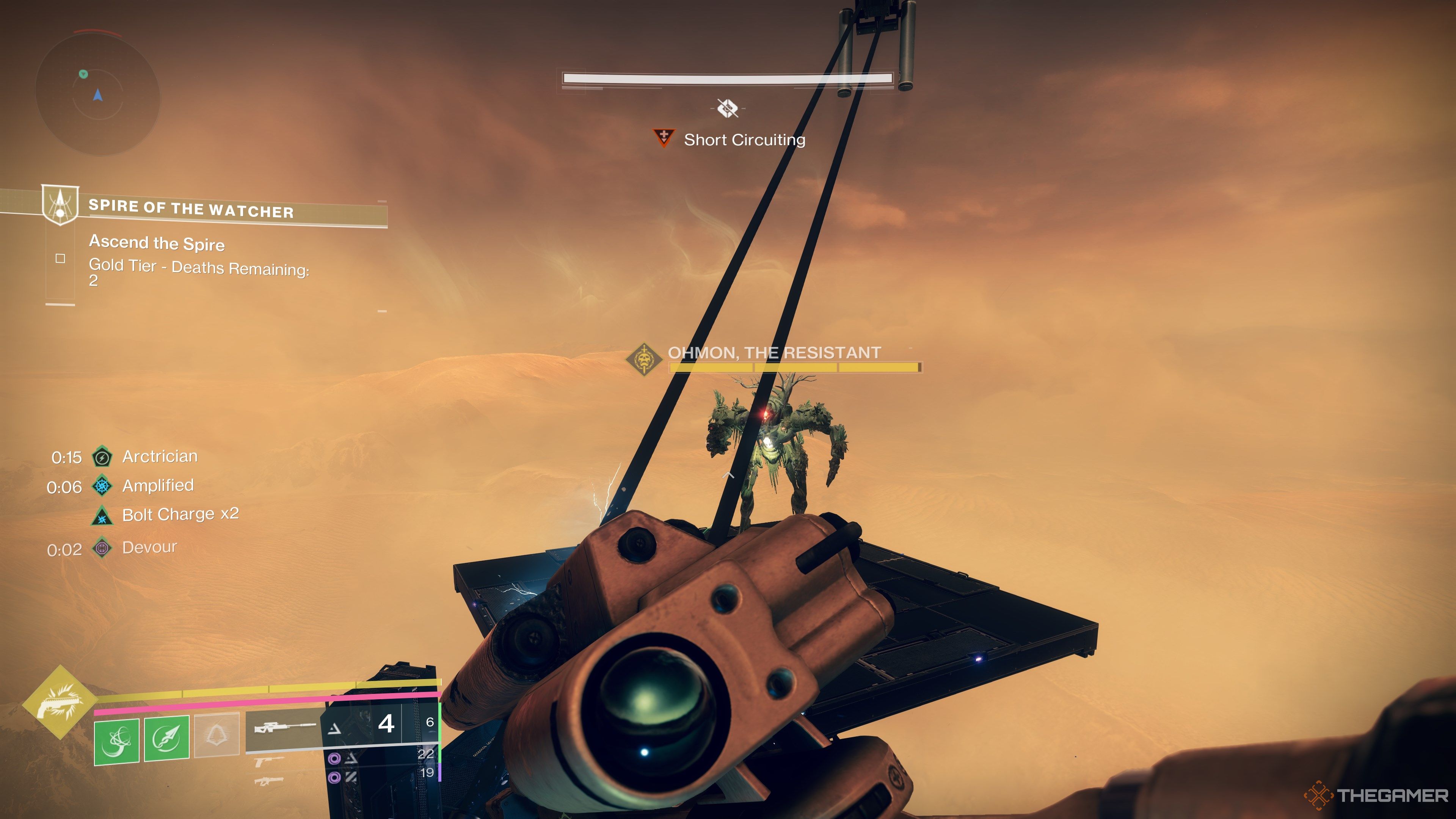 Destiny 2 Spire of Watcher Ascent Hydra Boss