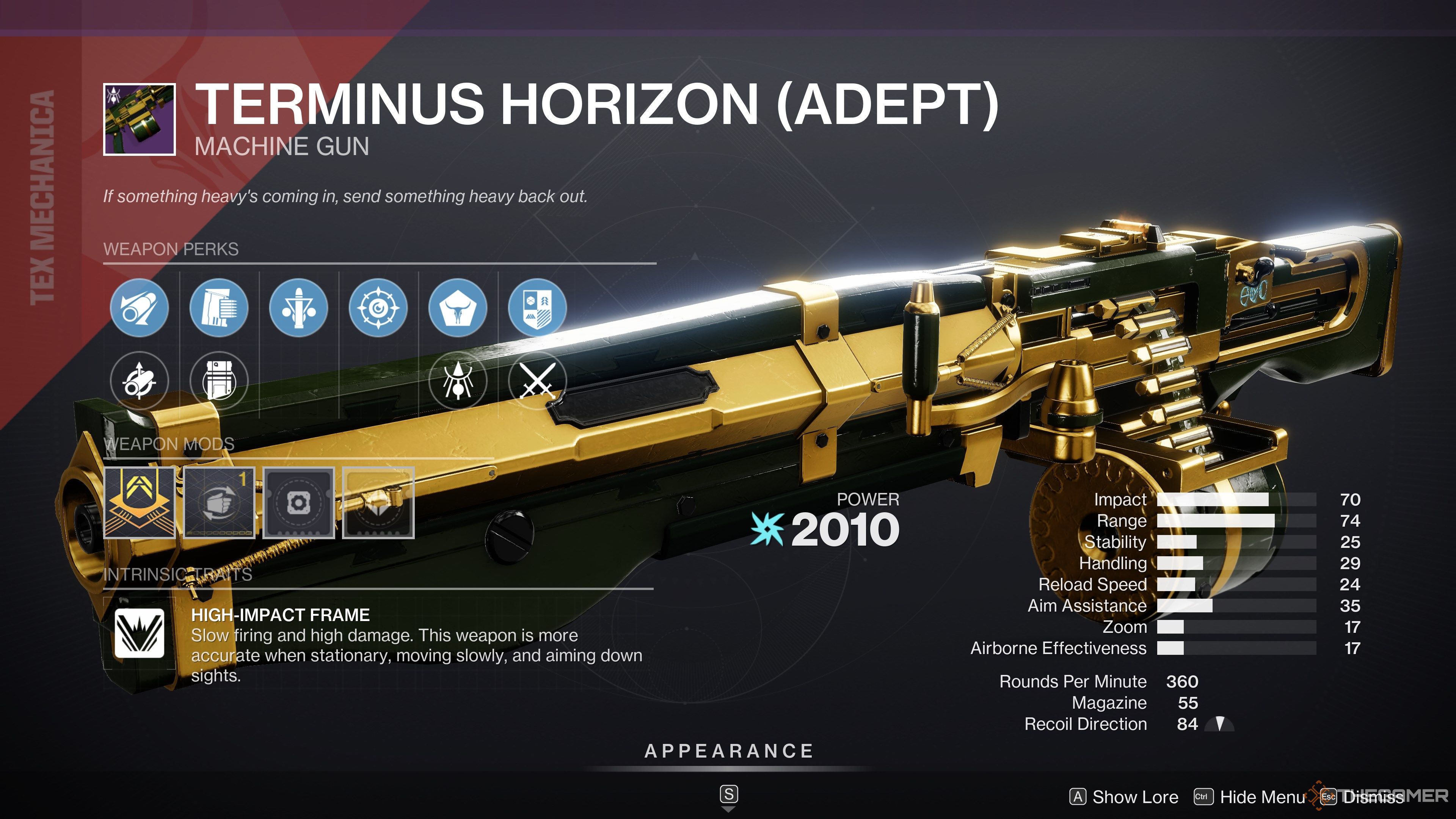 Destiny 2 Terminus Horizon Adept