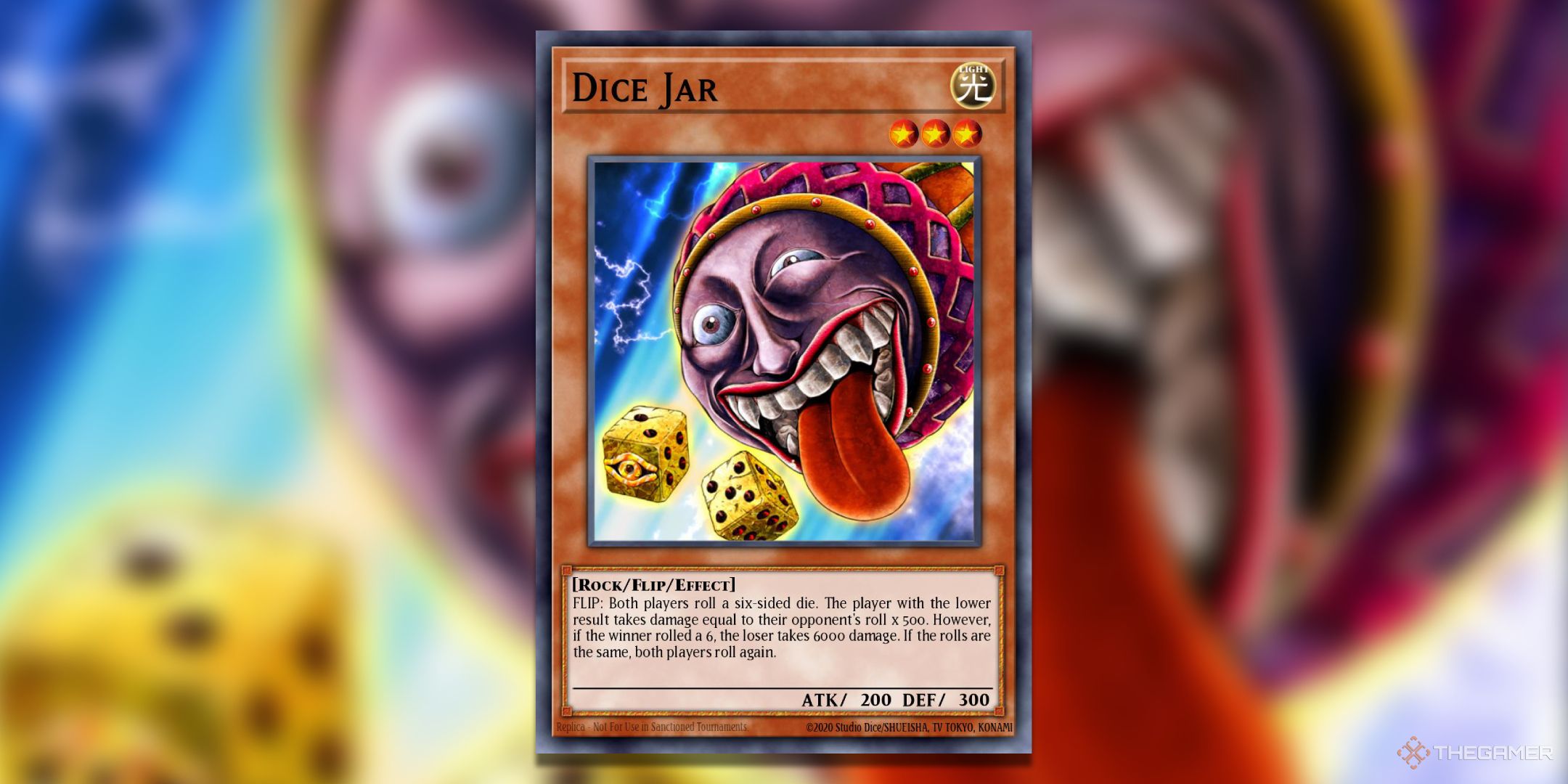 Dys Jar U-J-Oh! TCG card art.