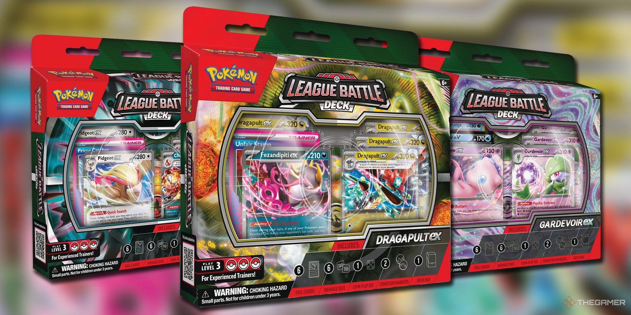 Dragplat former, Charsard former, Gardavier Former League Beatle Deck in Pokémon TCG.