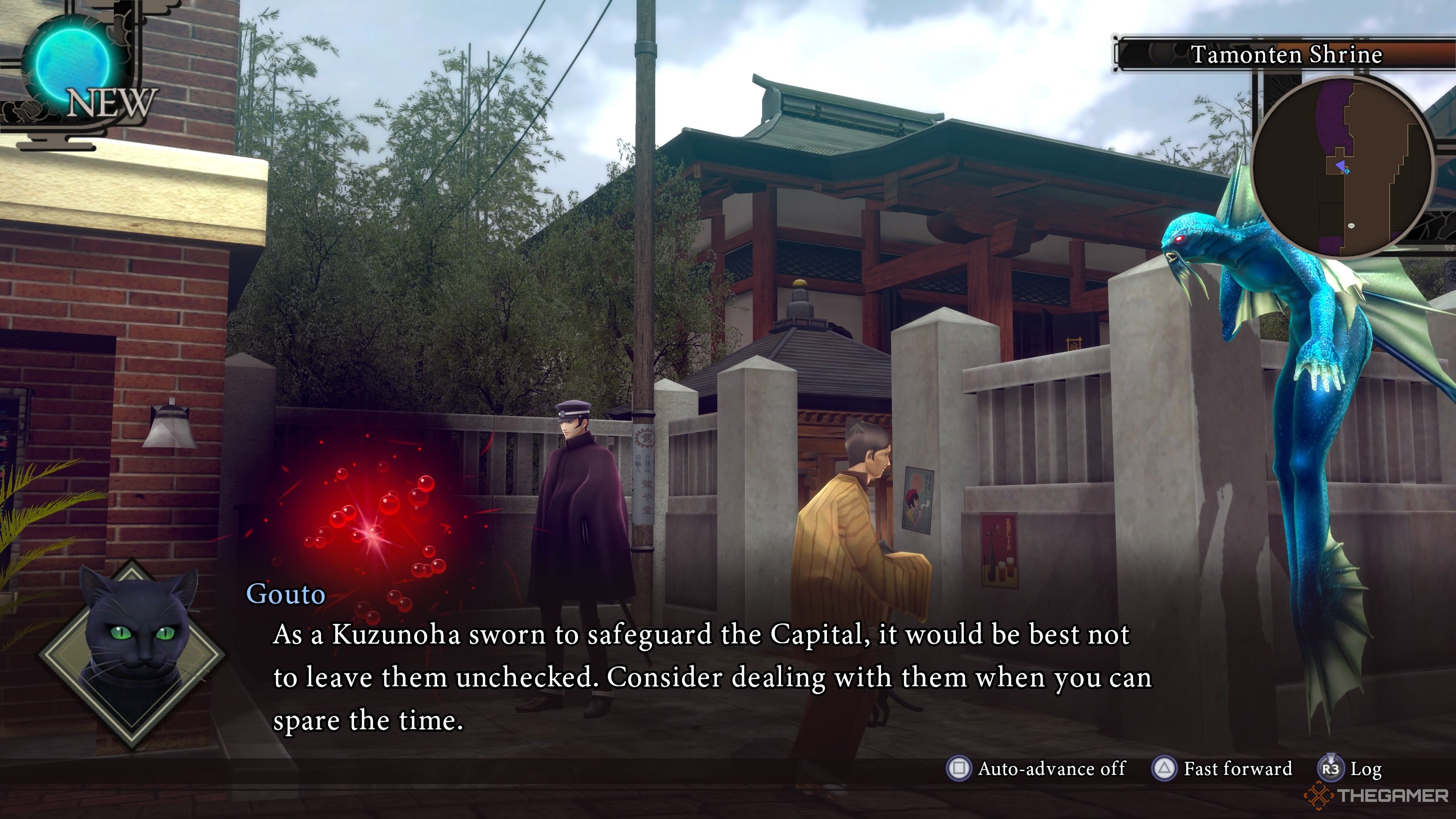 Encouraging Raidou to remove all Aril cracks in RAIDOUs remarked the mystery of an army without souls.