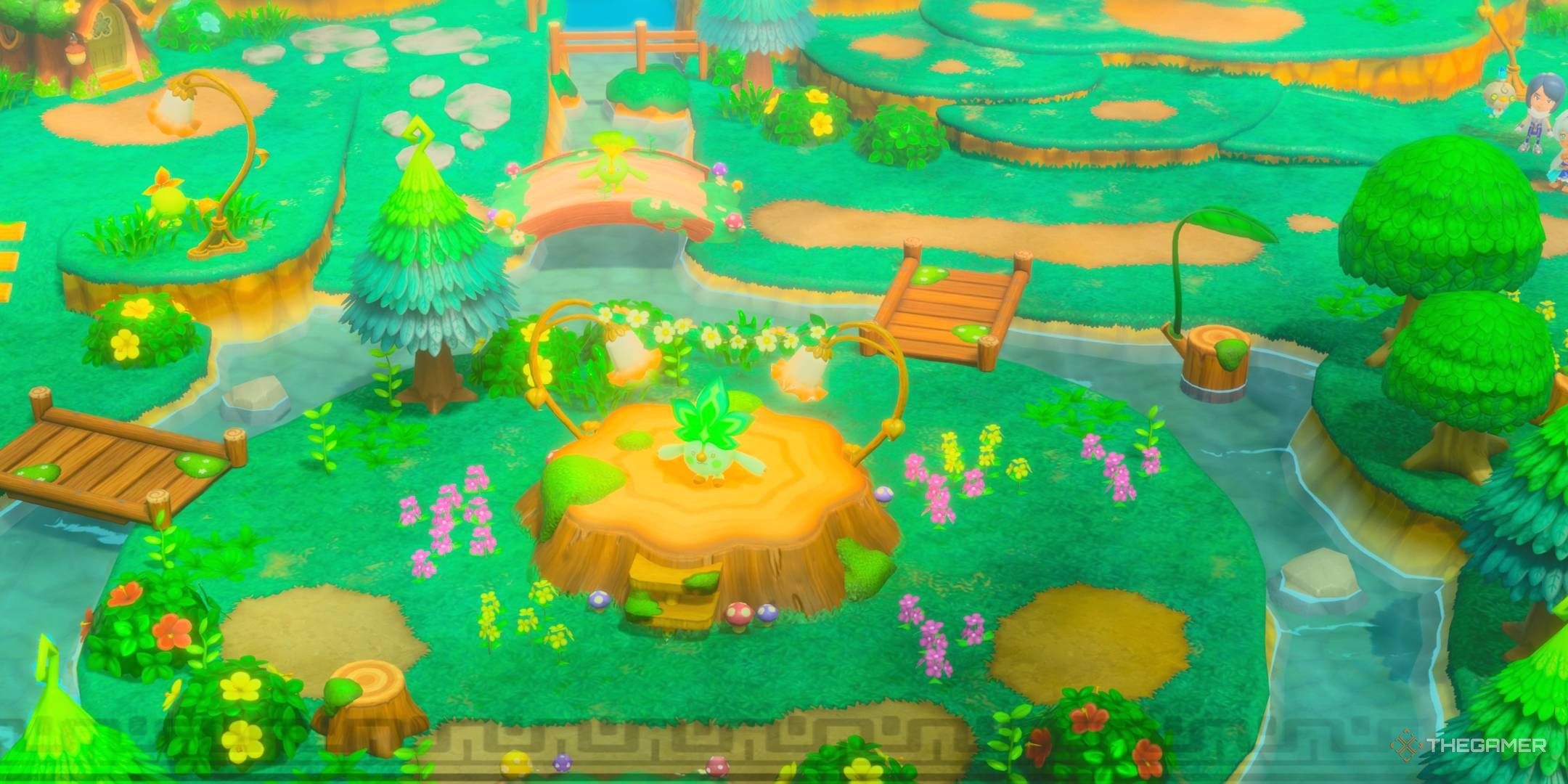 Leafe Village in the Lulab forest in Fantasy I life.