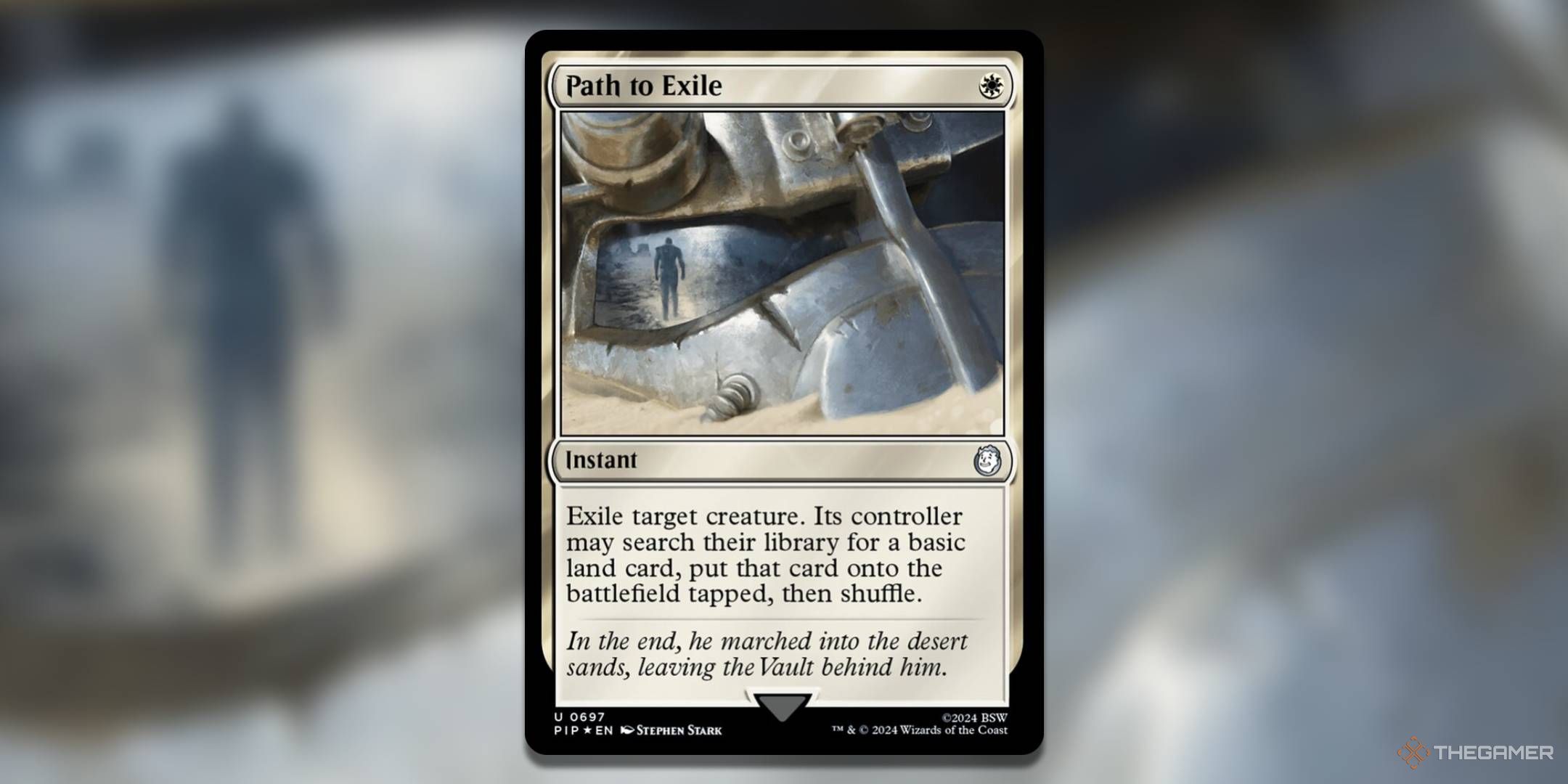 The form of adding the path of exile in magic: beyond the universe of the gathering: Fallout Set.