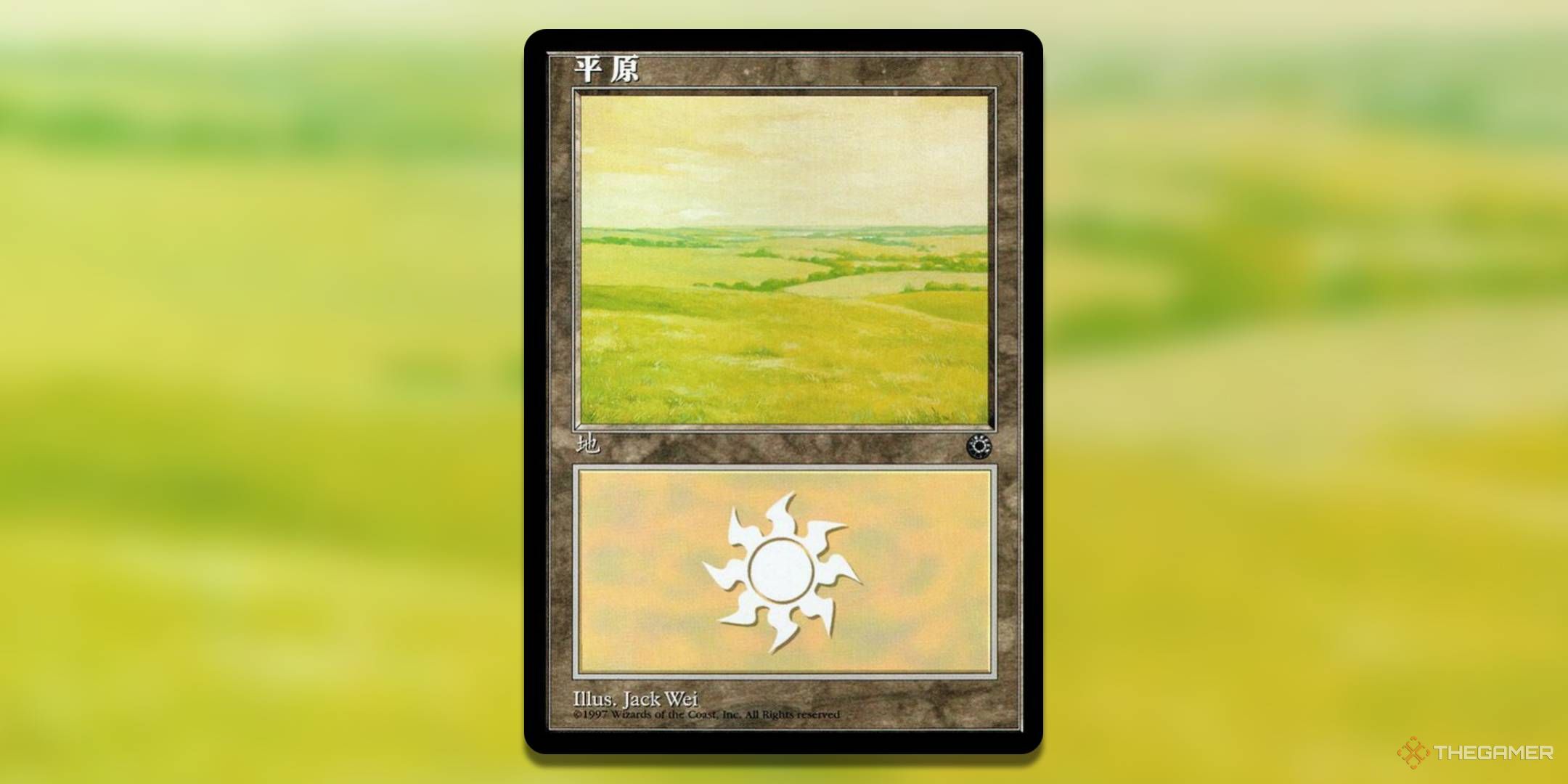 Mtg Main Land Cards of Plain from Jack Wei Portal 196th