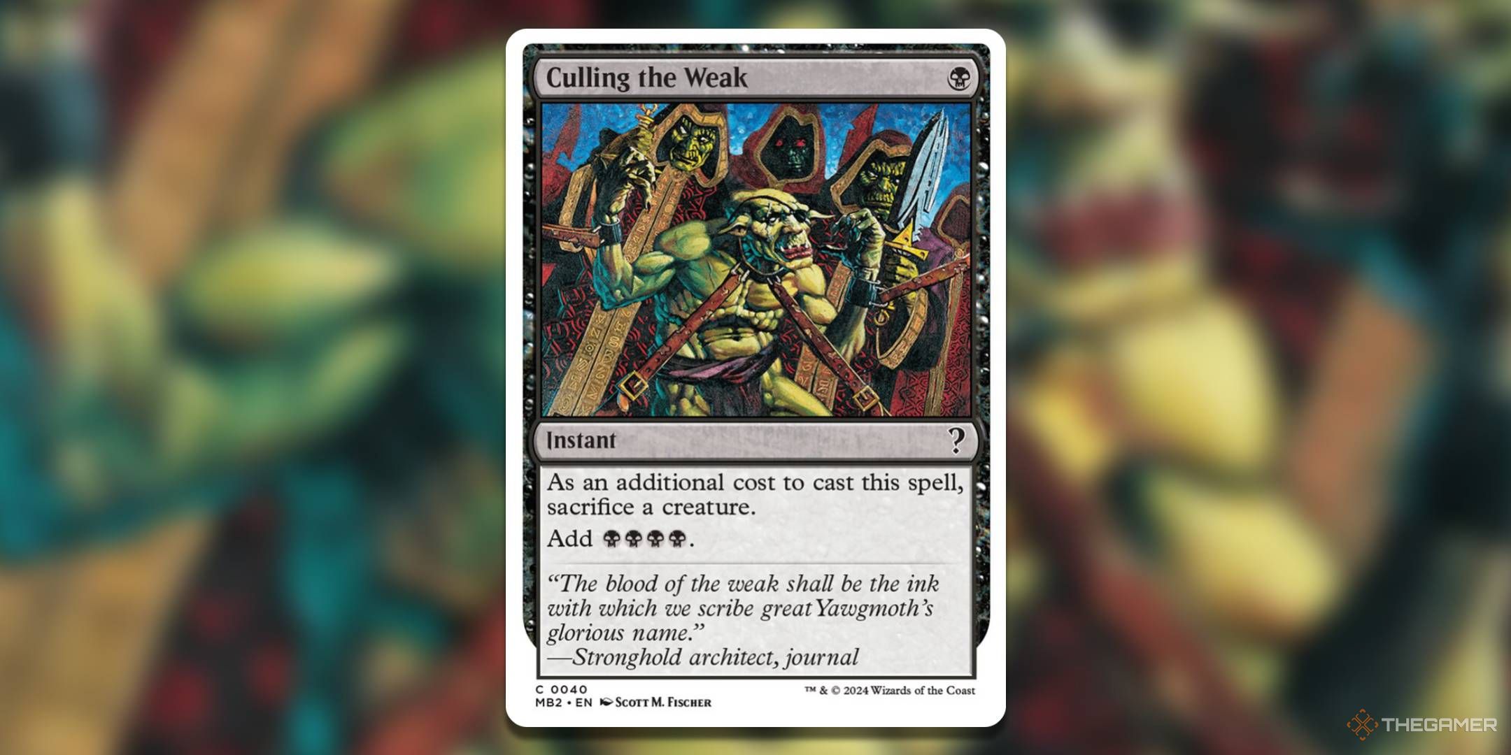 MTG Cards Mystery Booster 2 Culling The Weak