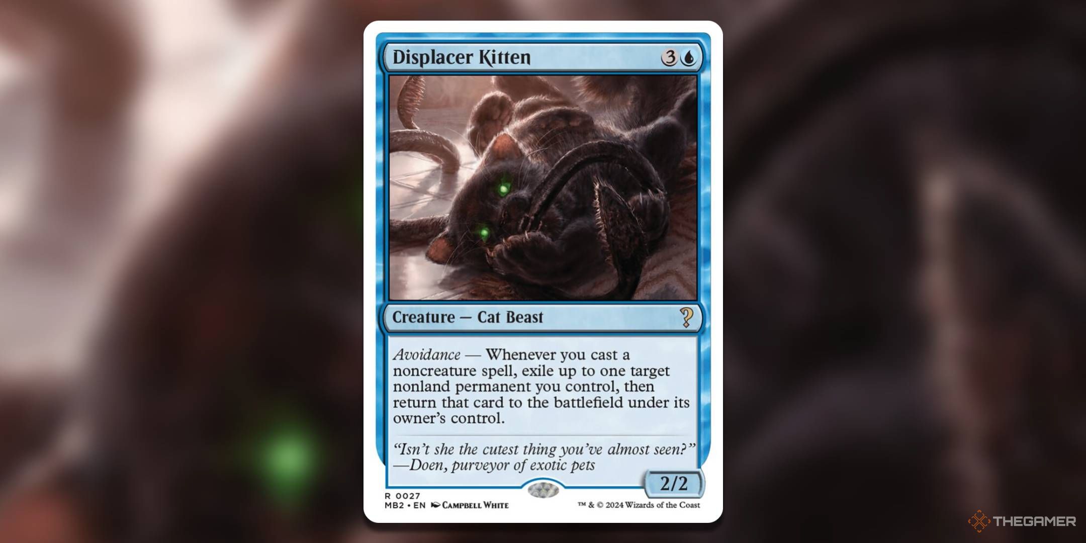 MTG Cards Mystery Booster 2 Displacer Kitten