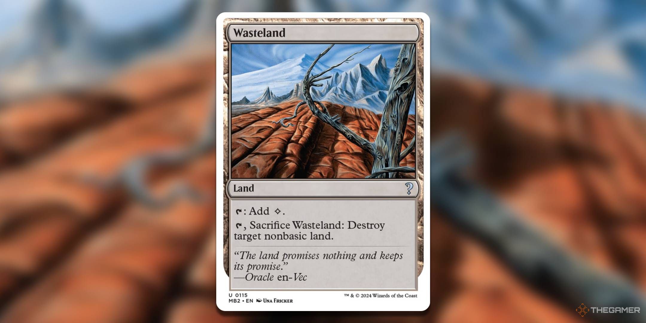 MTG Cards Mystery Booster 2 Wasteland