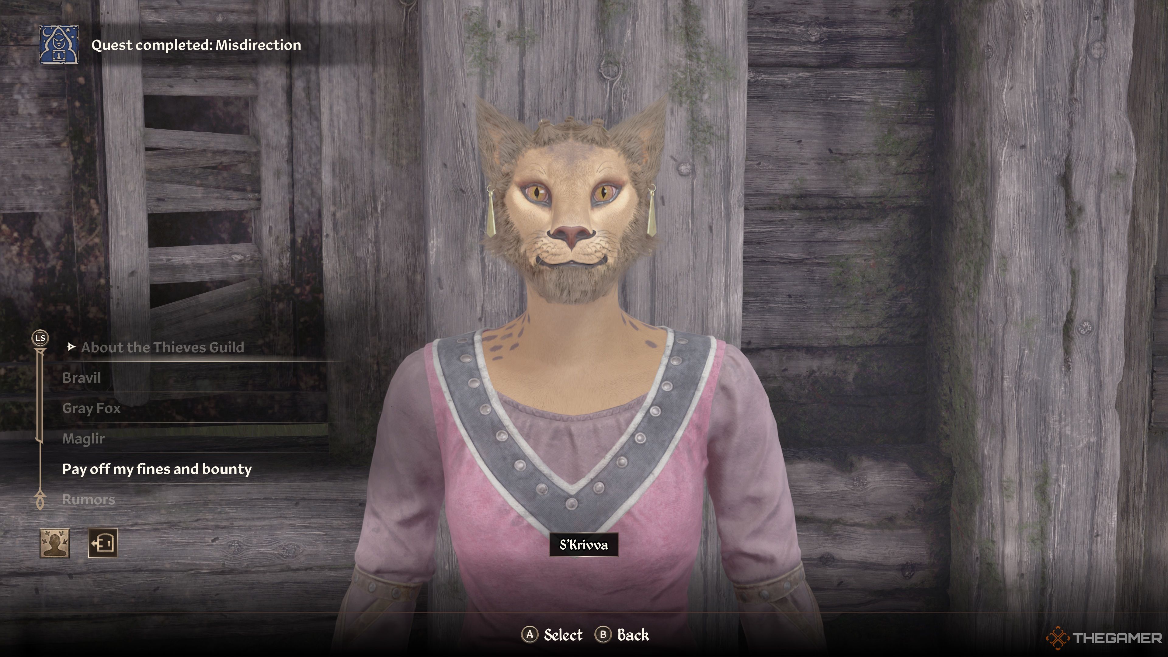 Oblivion Remastered Misdirection Rewards.