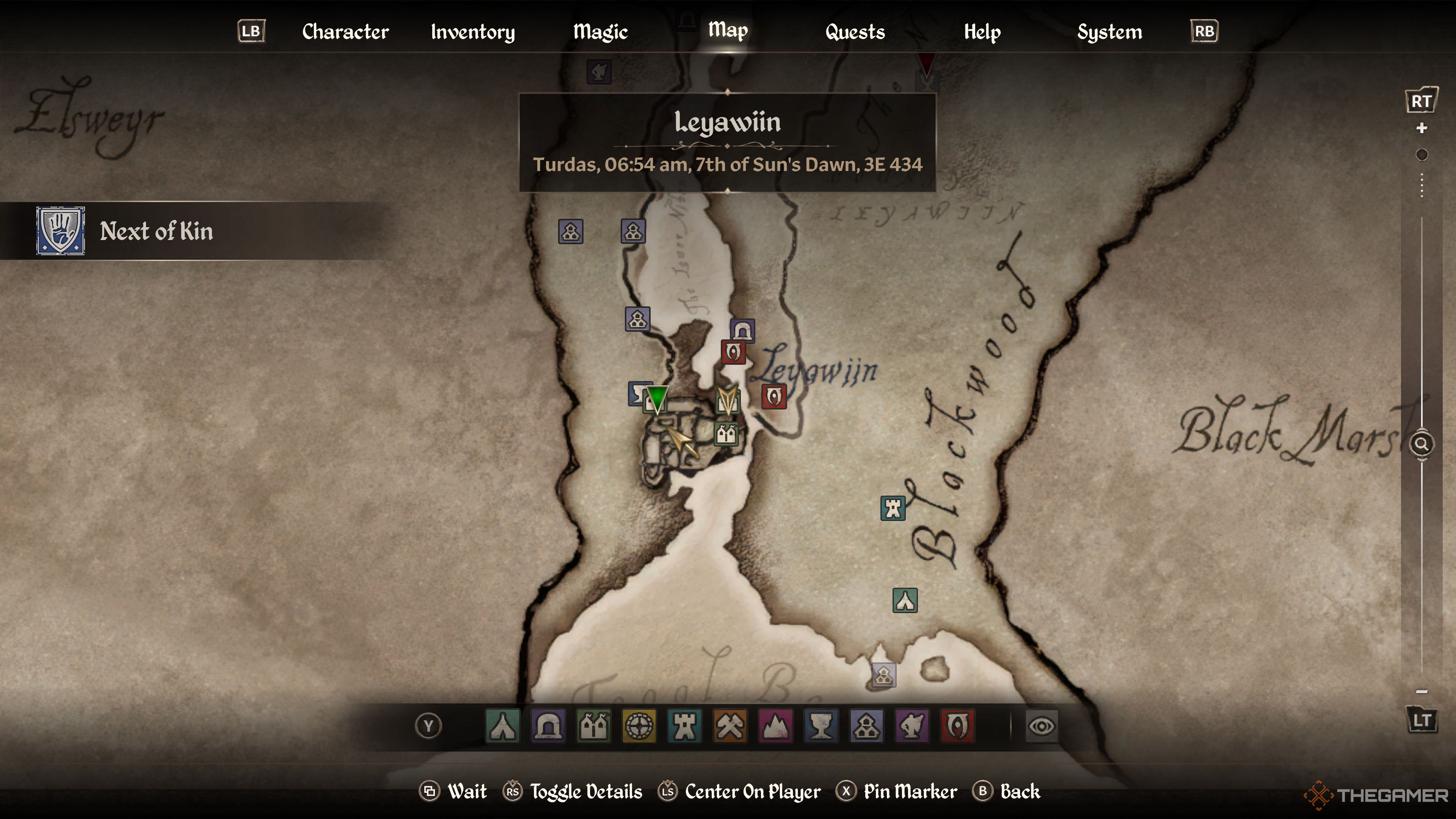 Oblivion Remastered Next Of Kin Leyawin On The Map 5