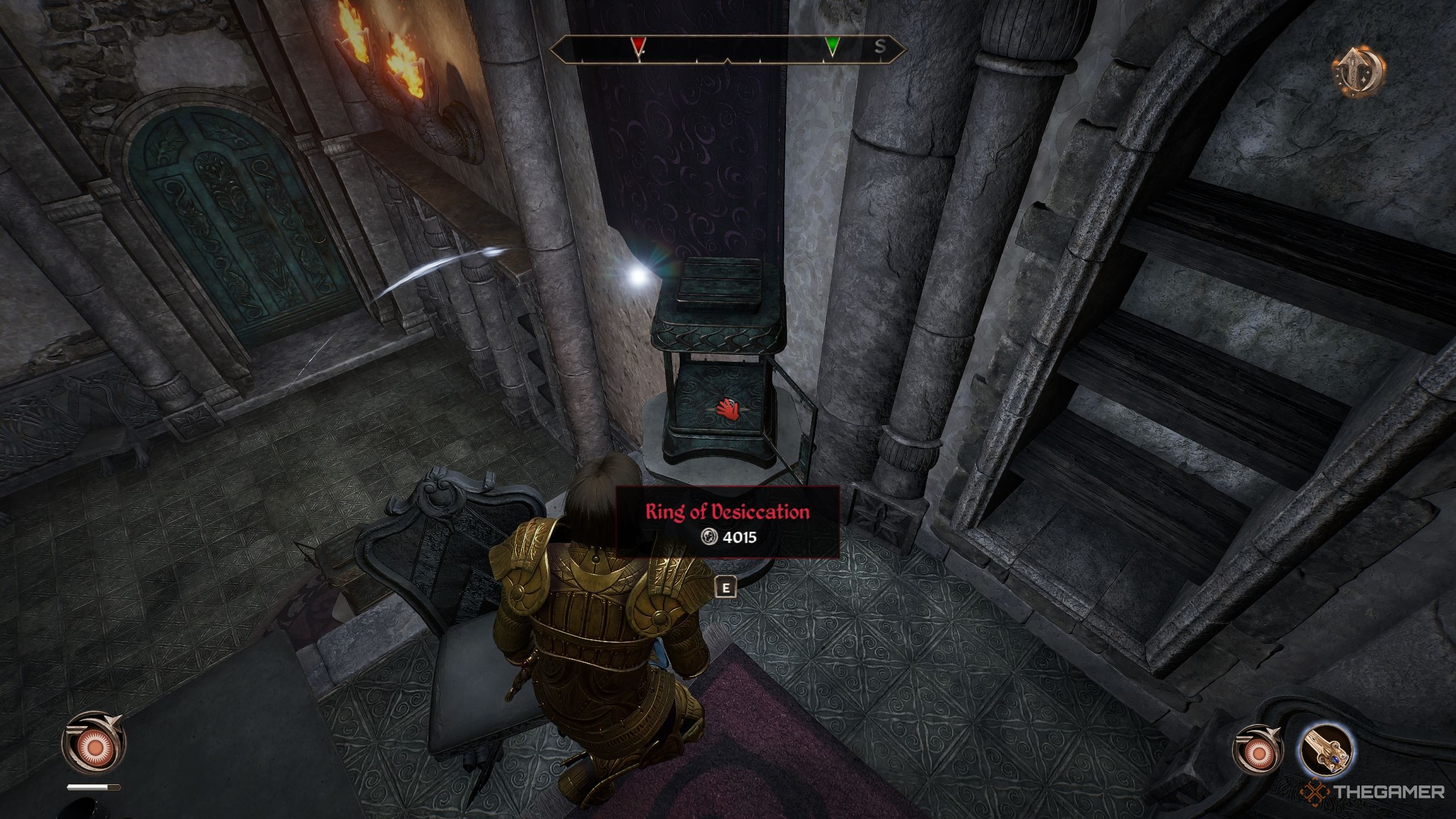 The Player of Description's ring is going to steal