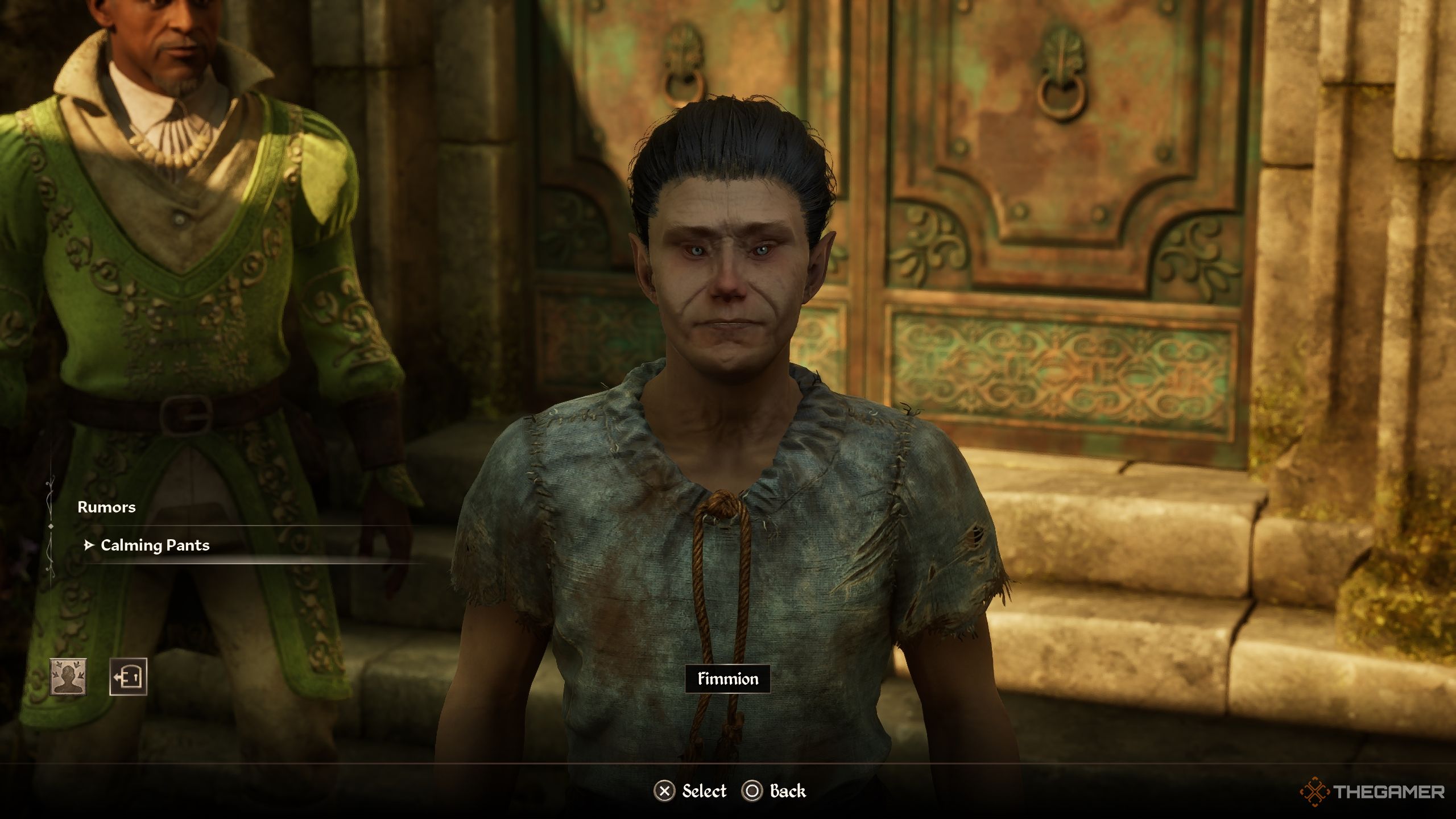 Player is talking to Femin