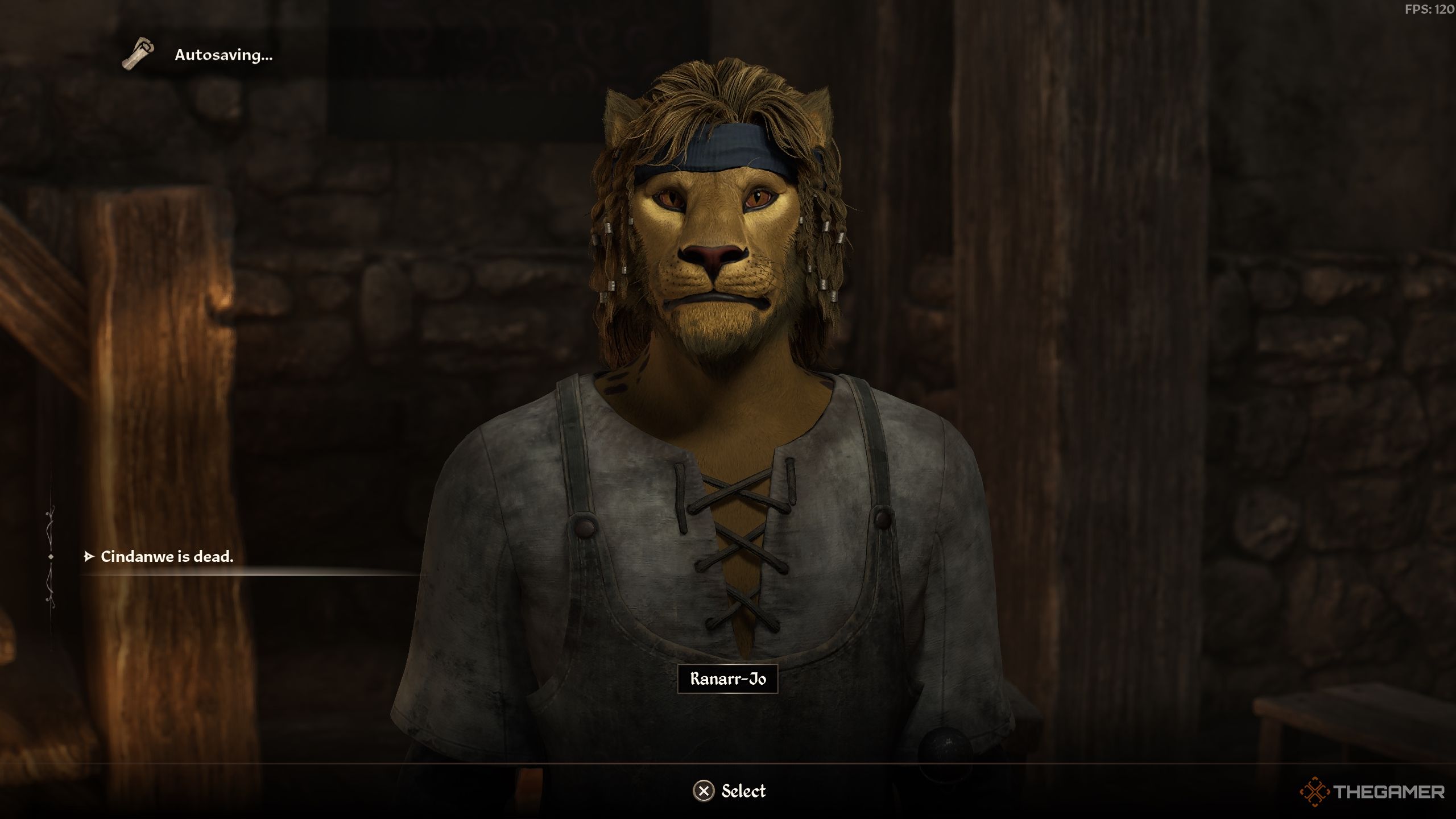 Player is talking to runner at the end of Quest