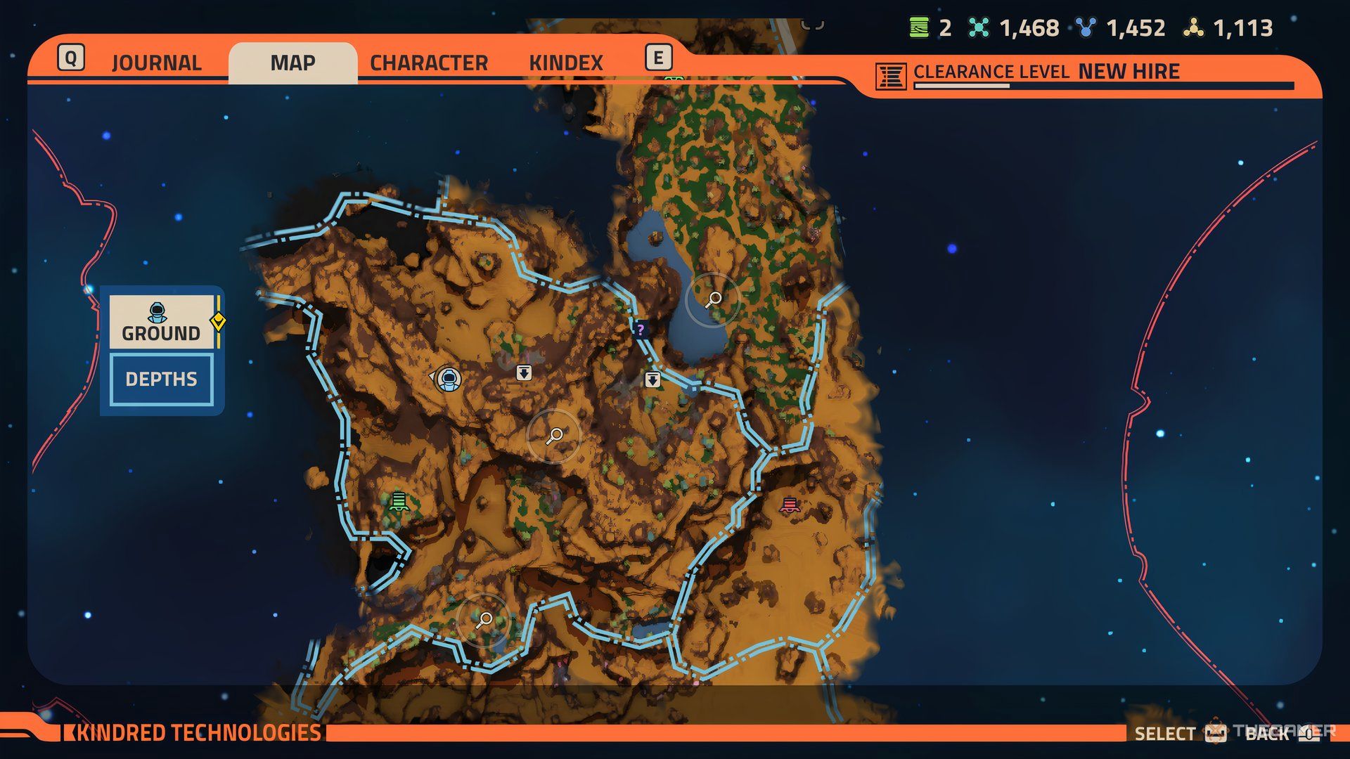 Player at the fifth crate's location in Revenge of the Savage Planet.