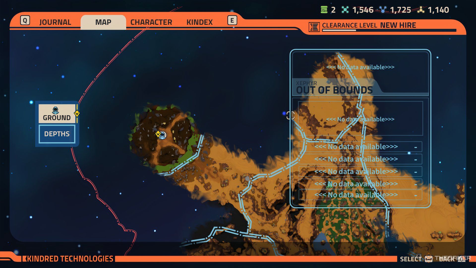 Player near the quest marker and at eigth crate's location which is highlighted on the map of Revenge of the Savage Planet.