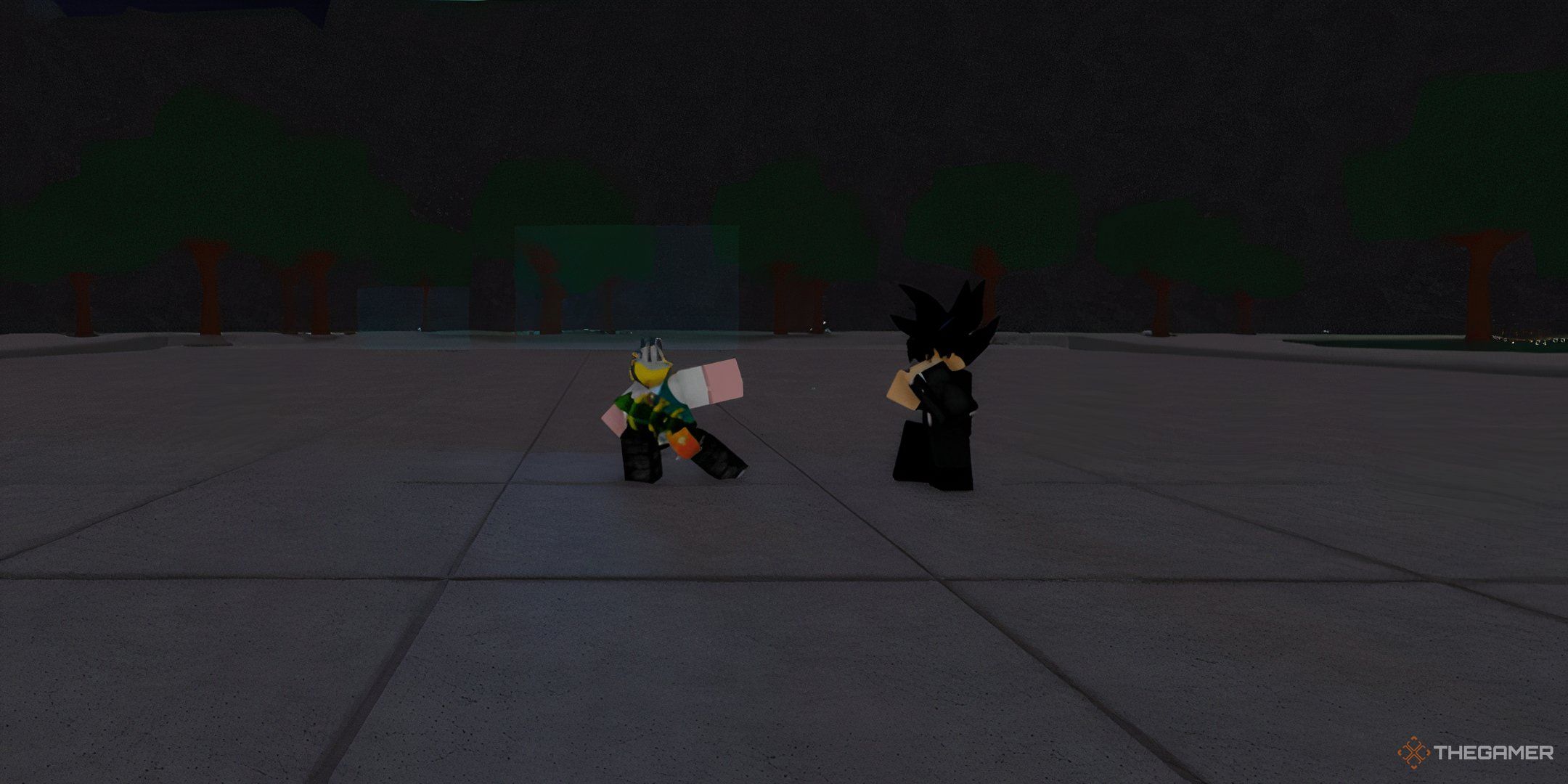 نحوه انجام یک میانبر در Roblox: قوی ترین زمینه های نبرد 3 Roblox قوی ترین زمینه های نبرد ، بازیکنی که حمله جدی سیلی به آدمک را انجام می دهد