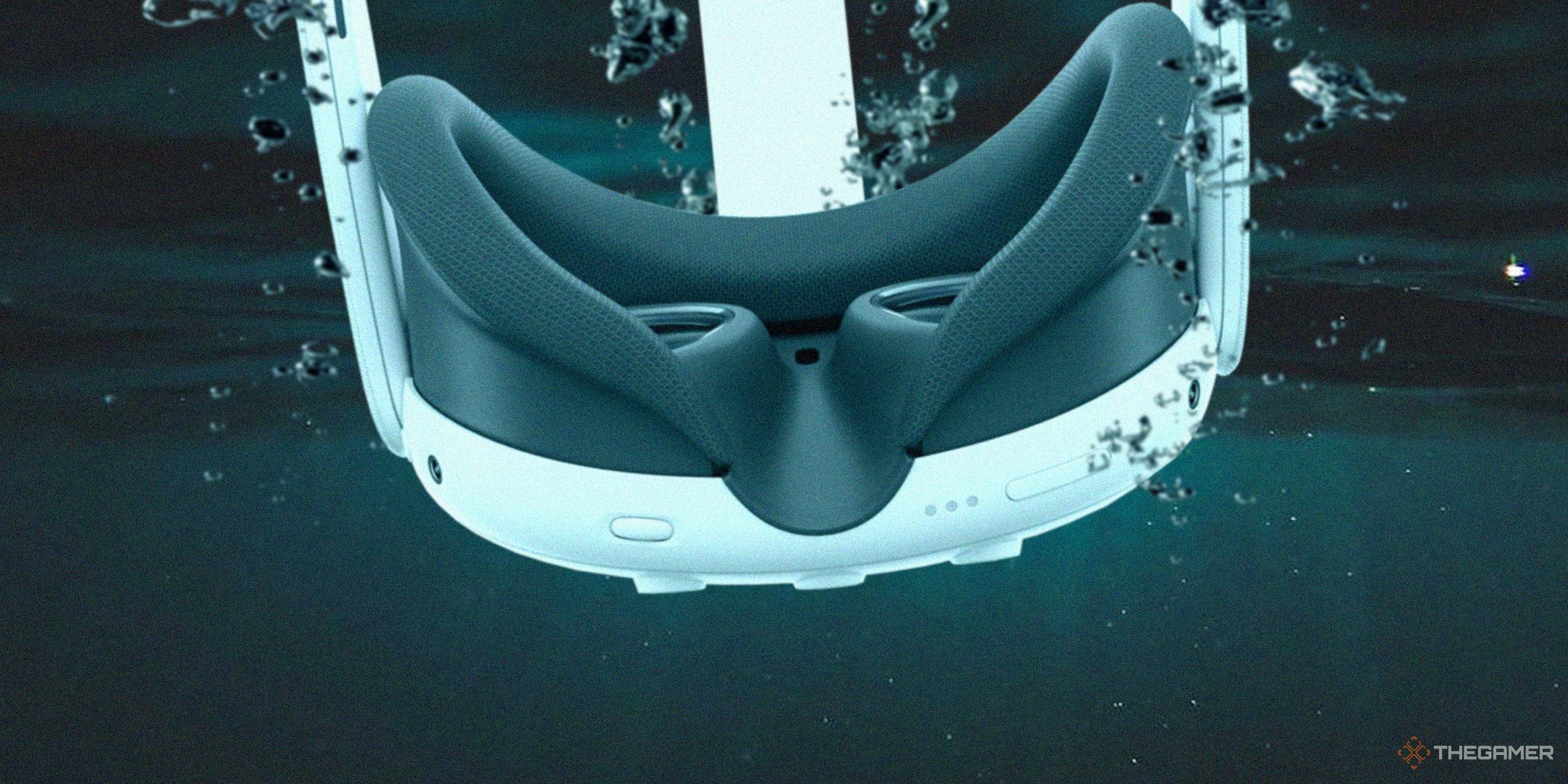 TG Subnautica VR meta quest 3 sinking in water