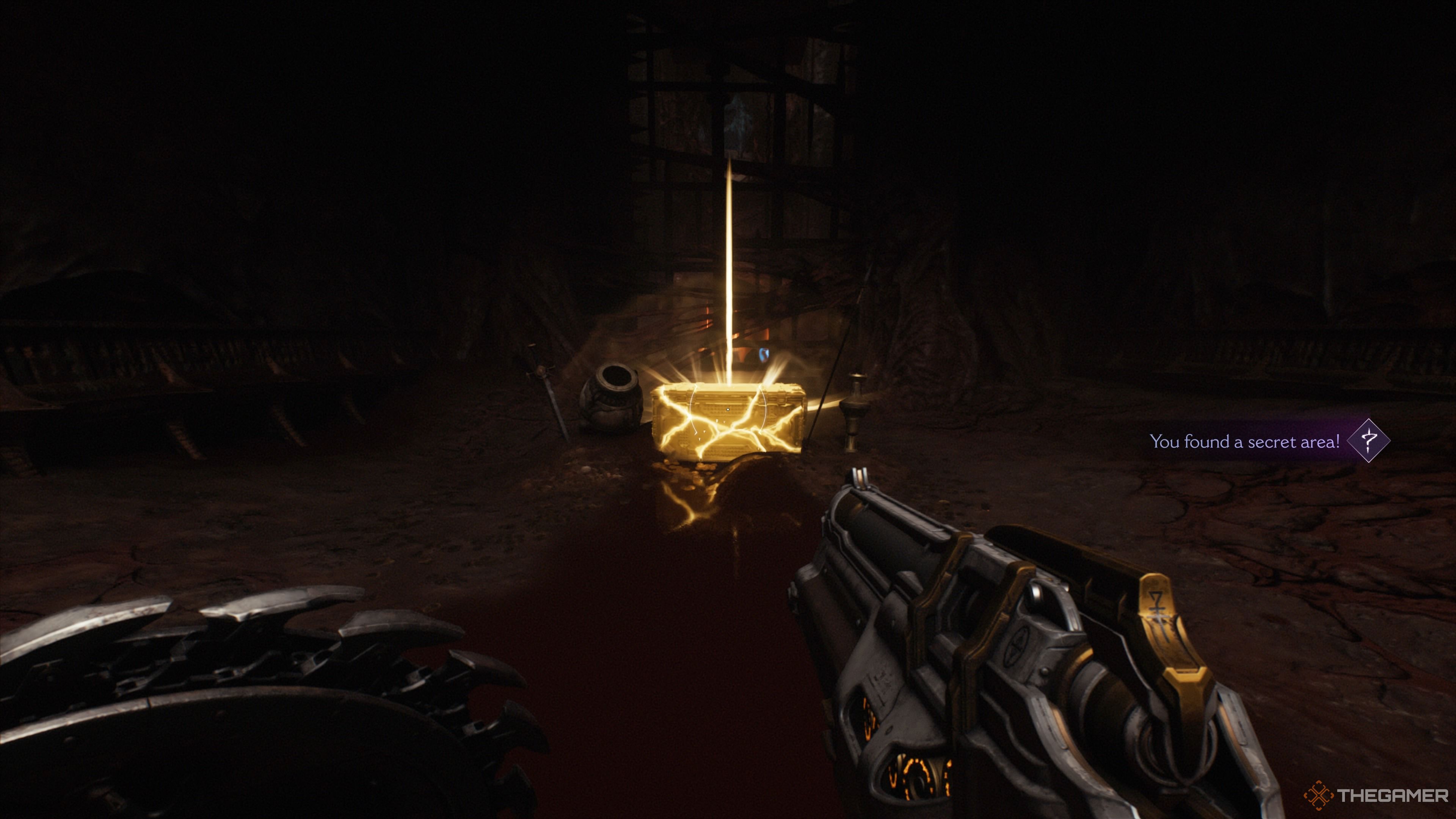 The second treasure chest in the chapter of the darkness of the dark period.