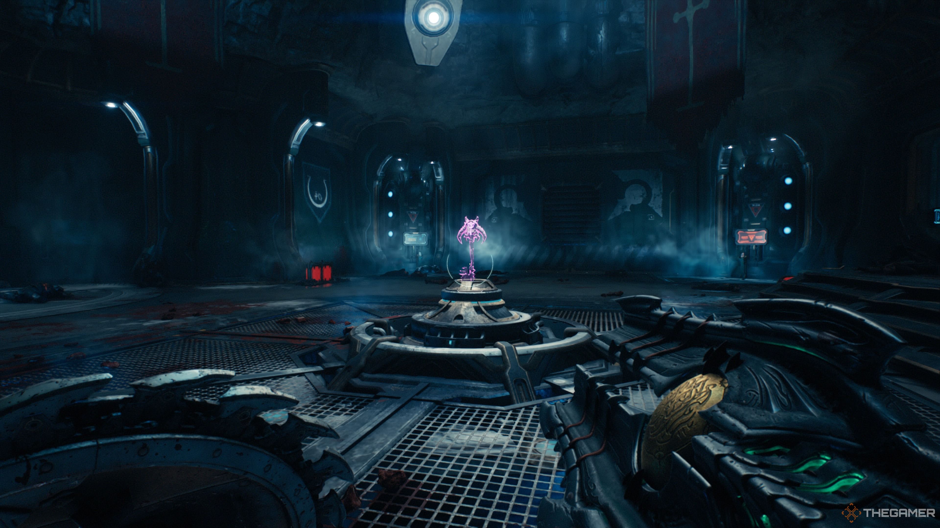 The Secret Key in The Sentinel Command Station of Doom The Dark Ages.