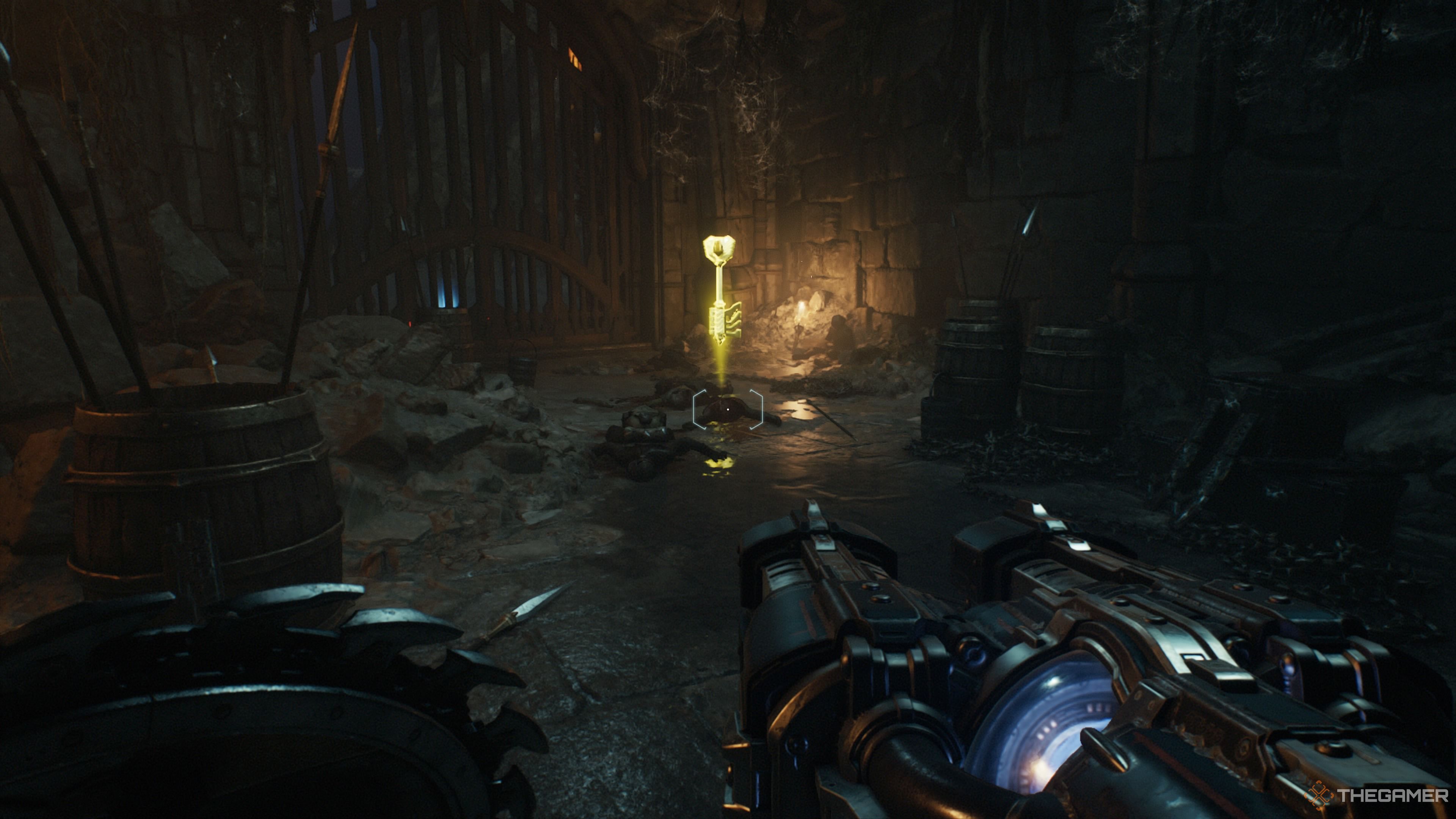 The Yellow Key in The Abyssal Forest of Doom The Dark Ages.