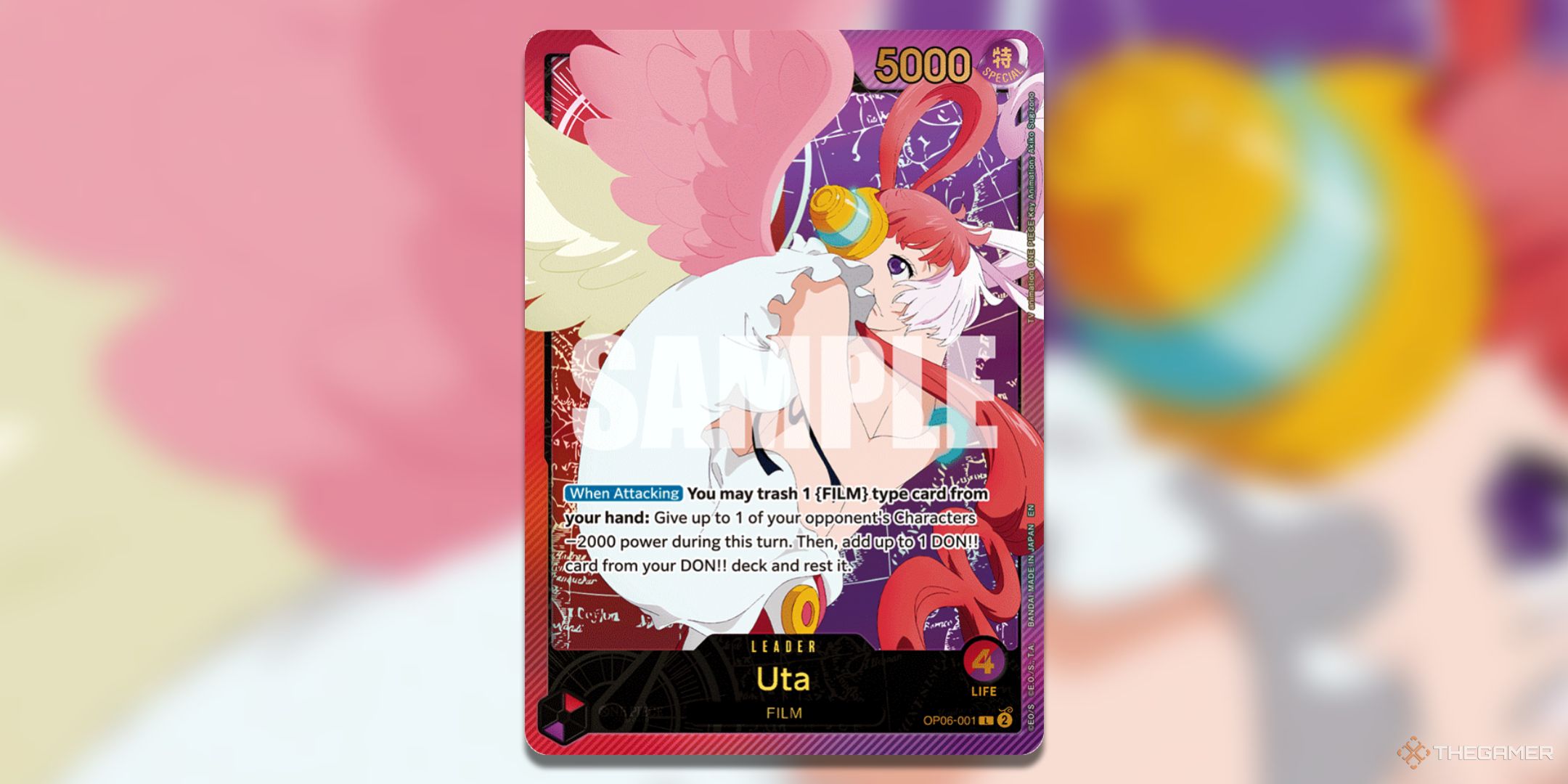 EB02 additional booster mobile phones from the 25th collection from UTSPR Leader One -Peace Card game.