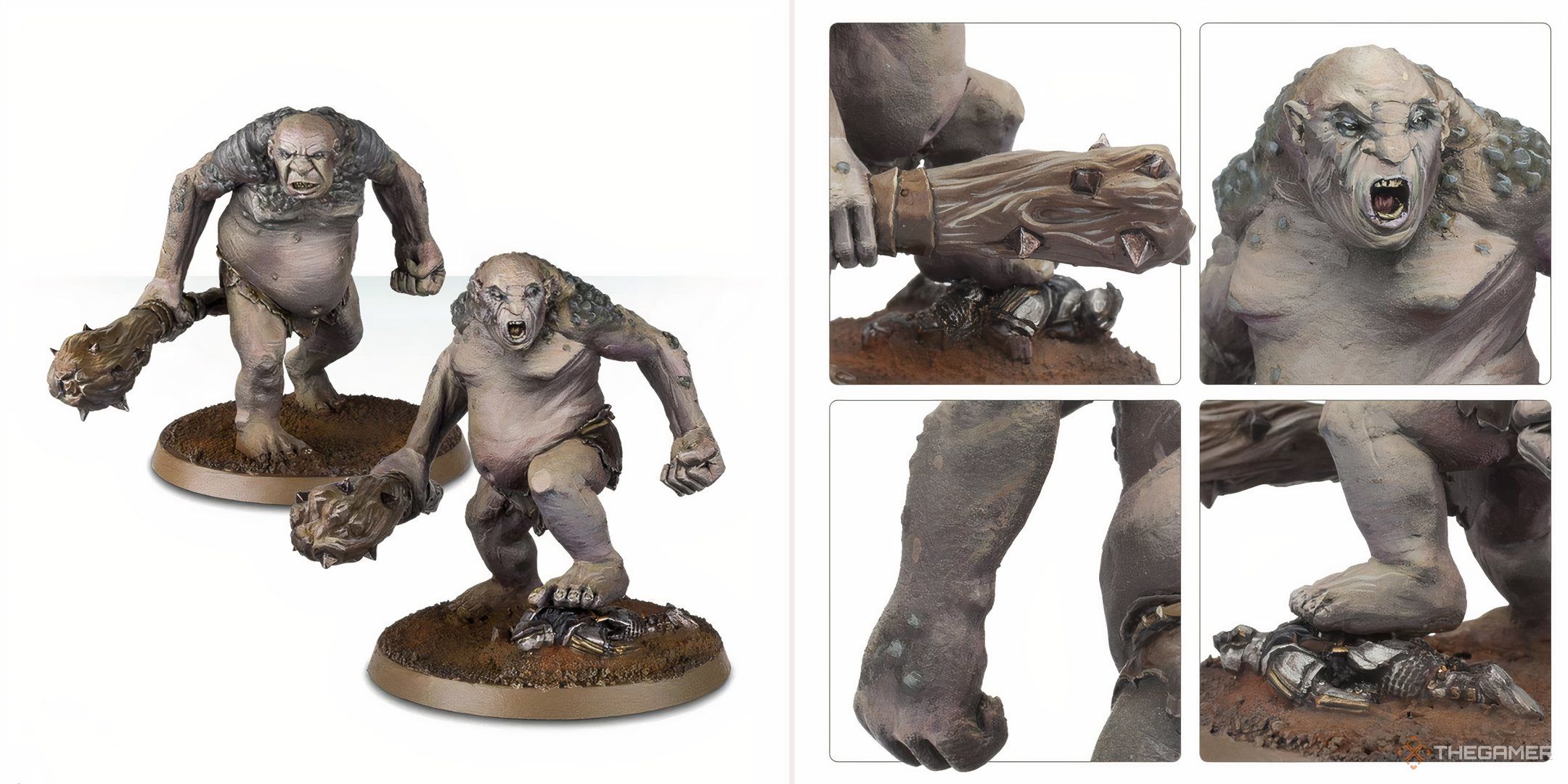 Warhammer Lotr Gundabad Ogres Miniature