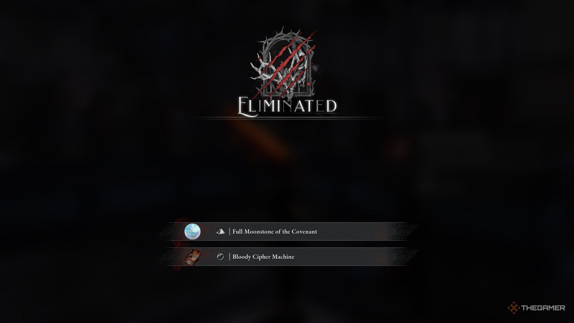 The player receives a bloody password machine as a reward to defeat the supervisor in P: Overture's lie.