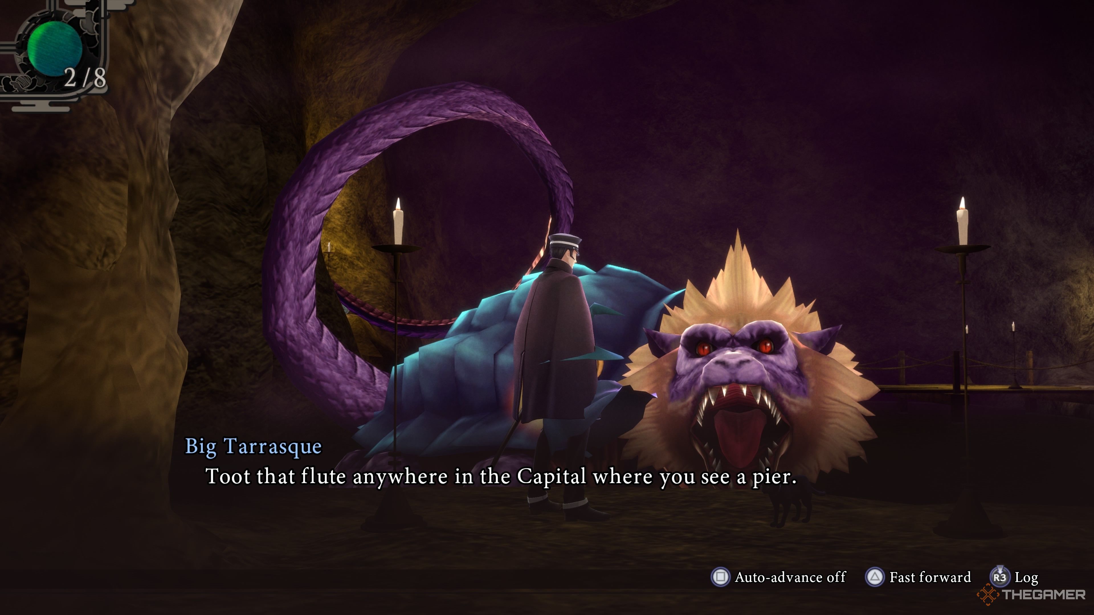 Big Tarrasque told Raidou, as was conjured up in Raidou, the secret of the soulless army.