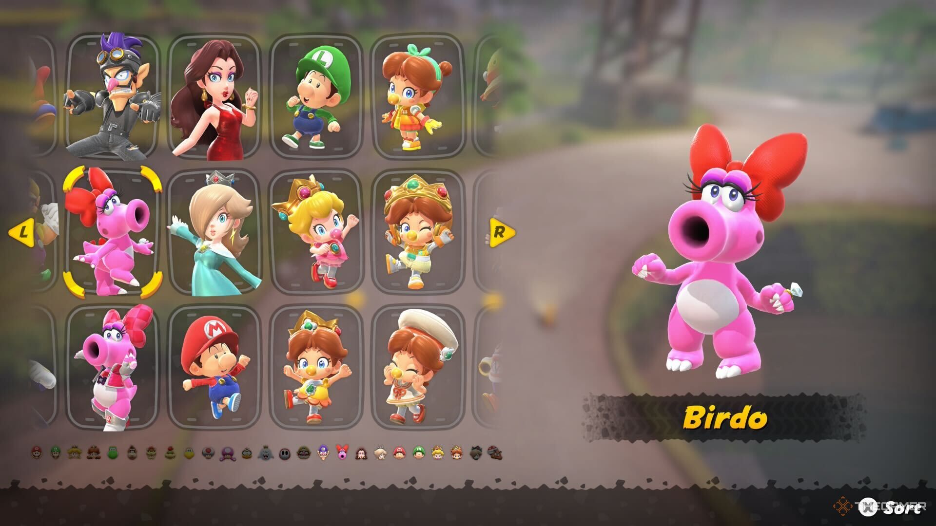 Birdo in Mario Kart World 