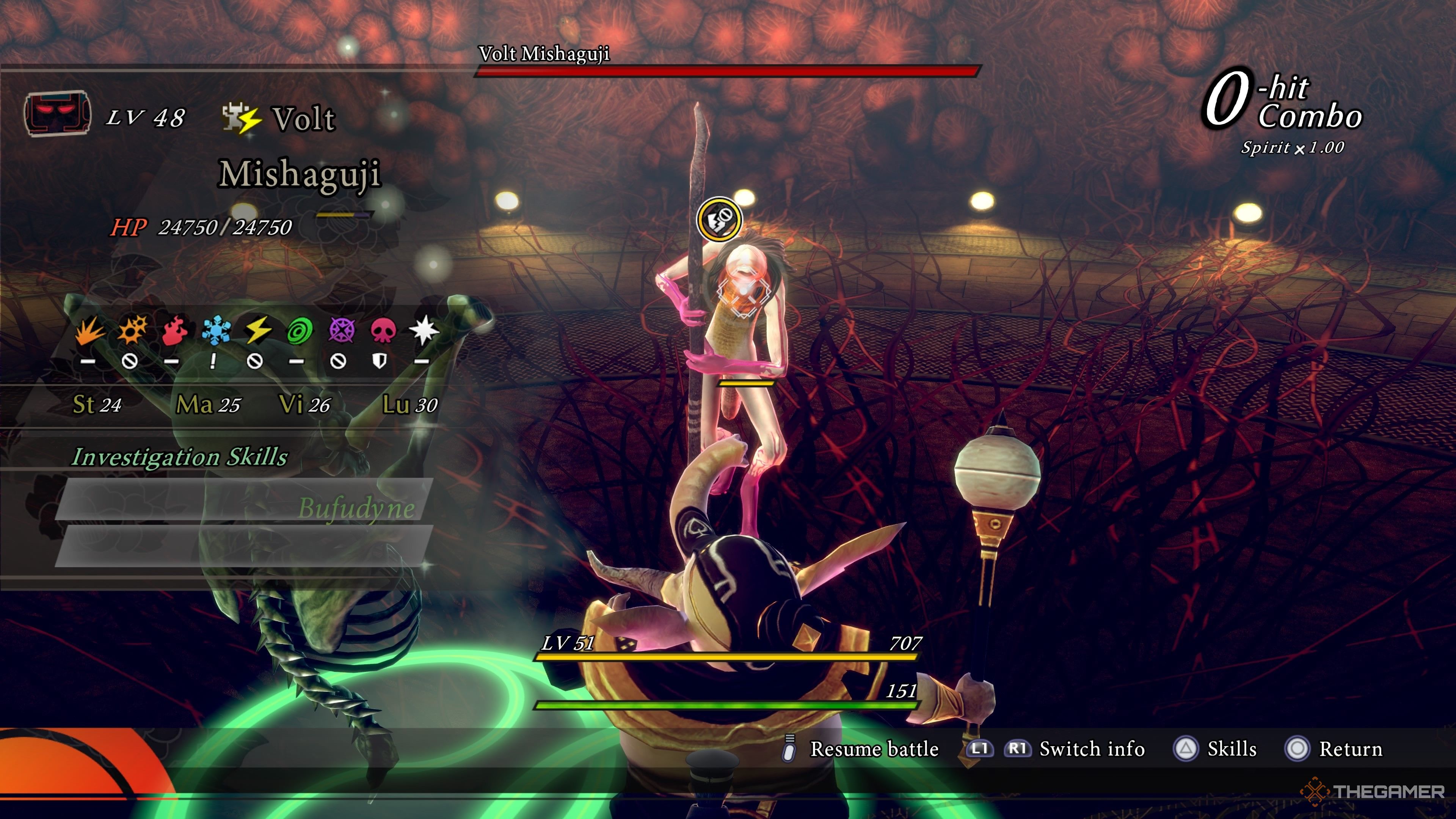 Mishagit affinity in Raidou remastered the secrets of the mindless army.