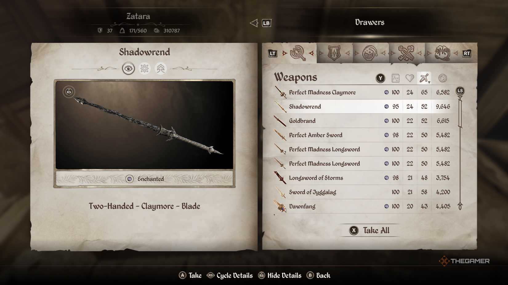 Shadowrend Unique Items To Keep Forever In Oblivion Remastered
